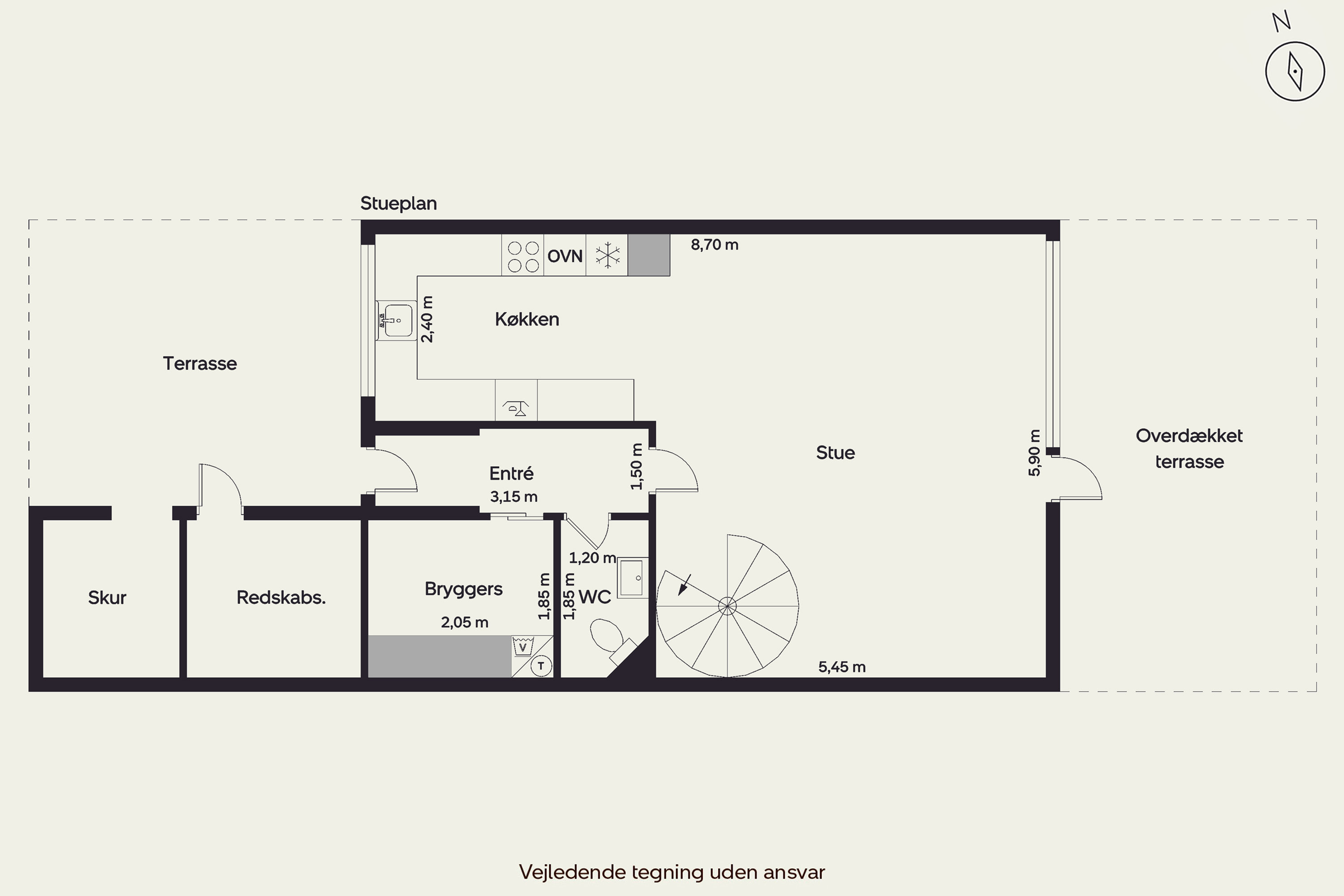 Plantegninger billede af Grønlandsparken 138A, 6715 Esbjerg N