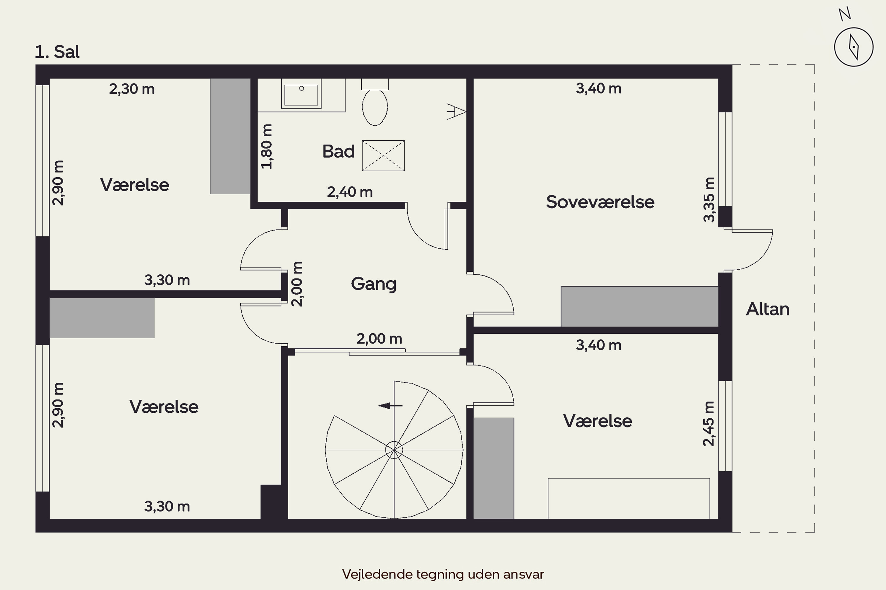 Plantegninger billede af Grønlandsparken 138A, 6715 Esbjerg N