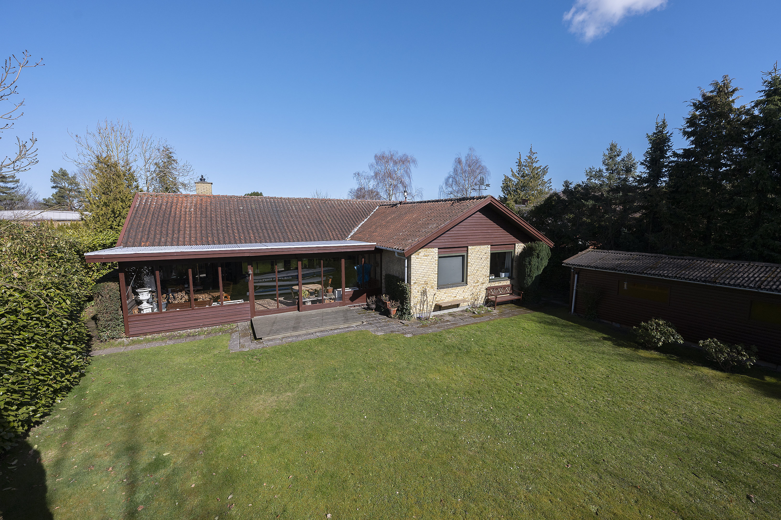 Fremhævet ejendommen billede i fuldskærmstilstand. Billede af Bueager 63, Trørød, 2950 Vedbæk