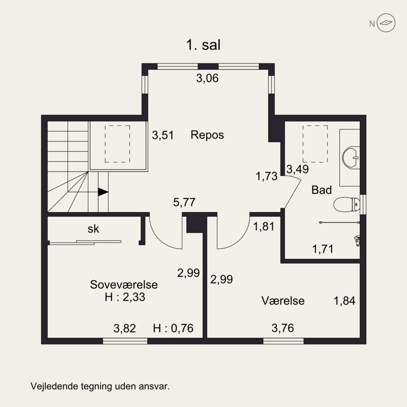 Plantegninger billede af Nygade 42, 6200 Aabenraa
