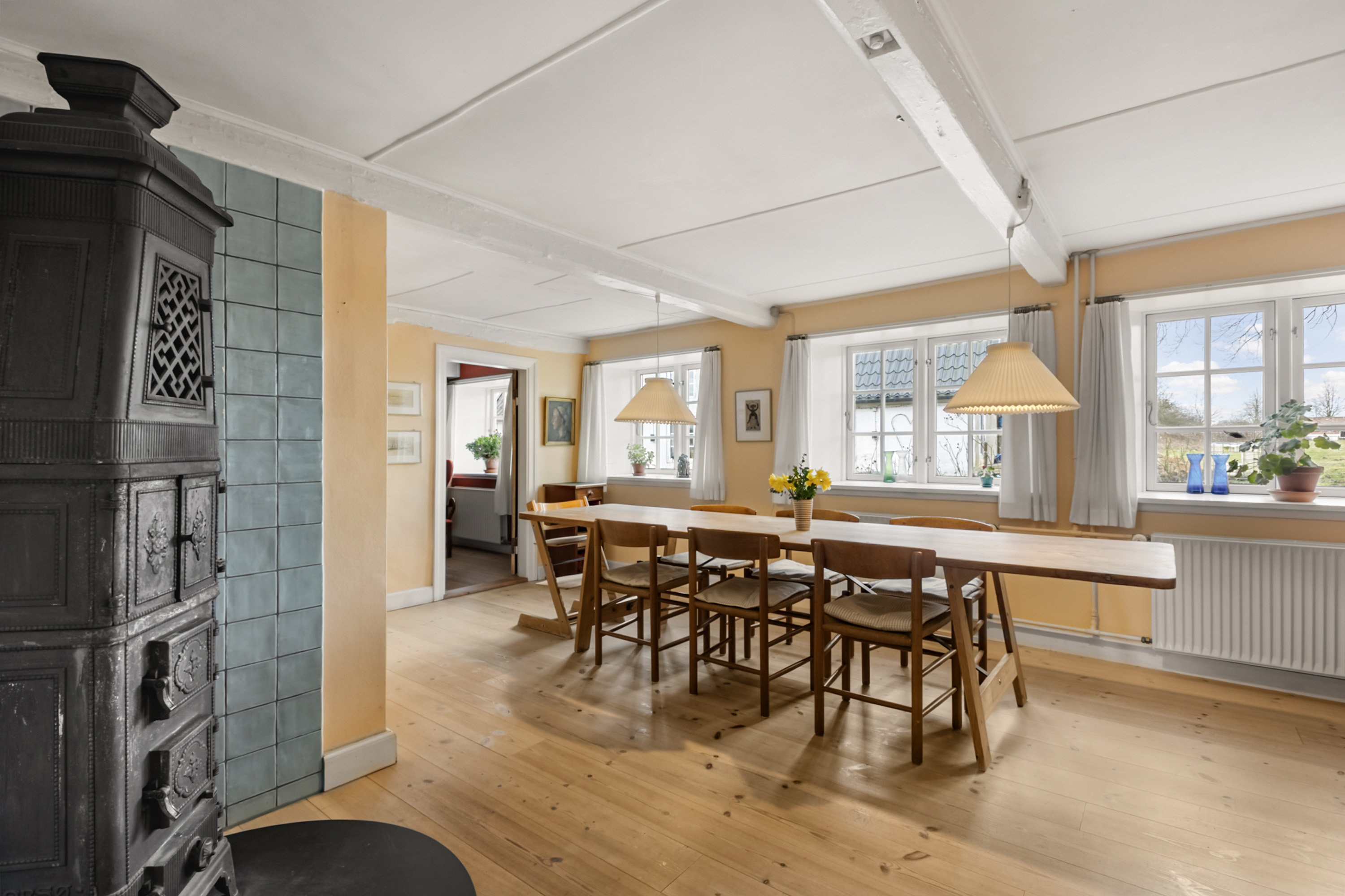 Fremhævet spisestue billede i fuldskærmstilstand. Billede af Genner Bygade 56, Genner, 6230 Rødekro