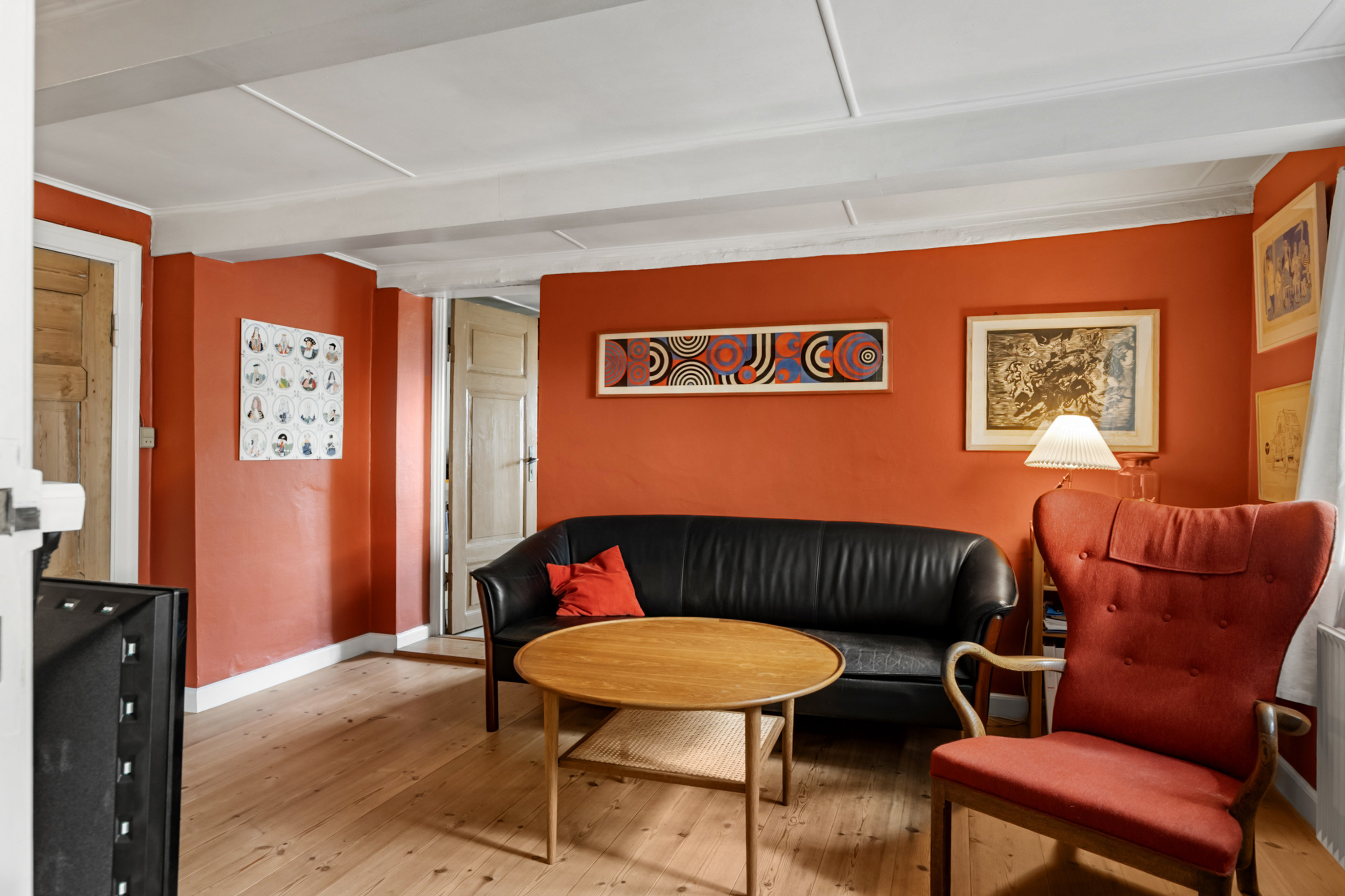 Fremhævet stue billede i fuldskærmstilstand. Billede af Genner Bygade 56, Genner, 6230 Rødekro