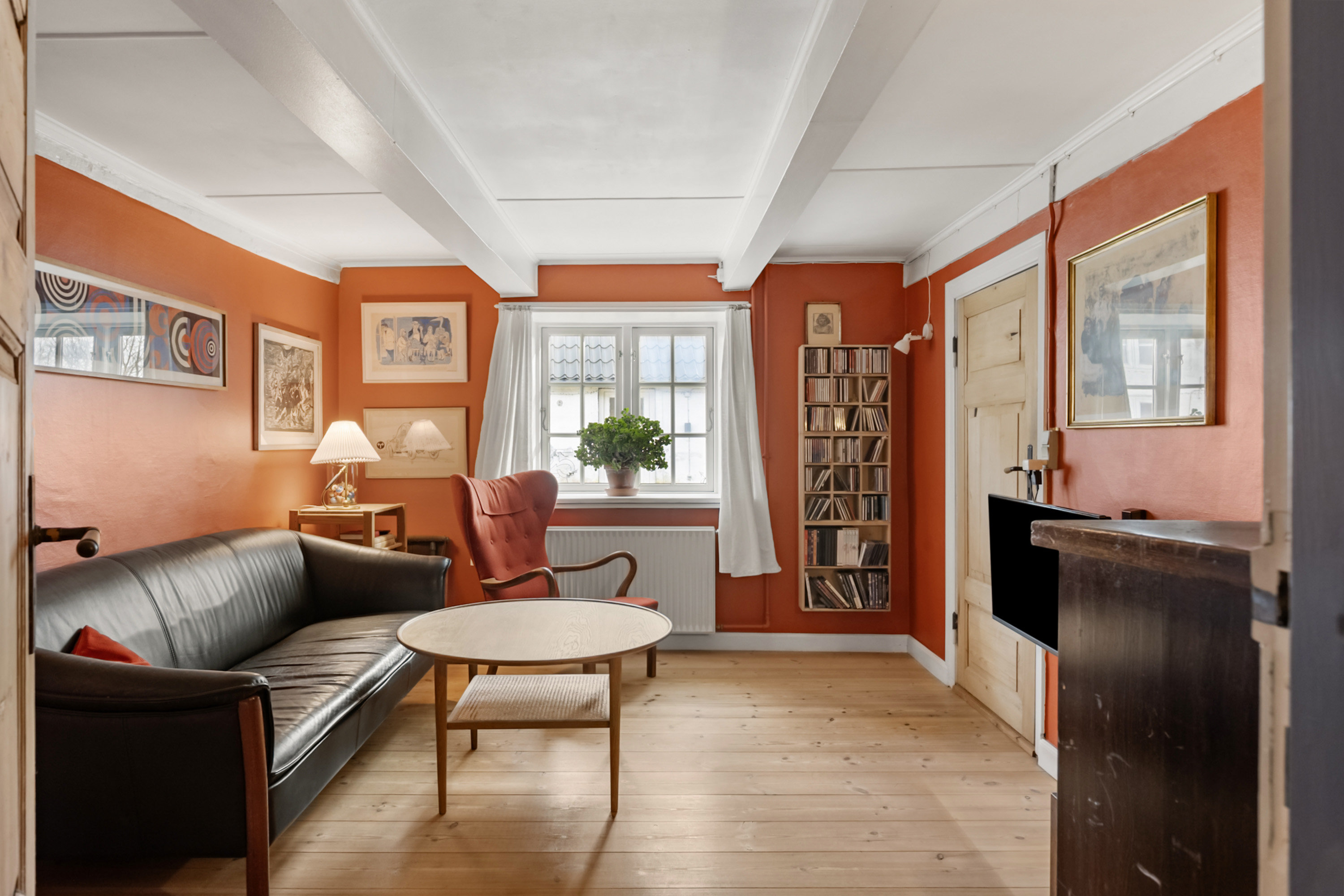 Fremhævet stue billede i fuldskærmstilstand. Billede af Genner Bygade 56, Genner, 6230 Rødekro