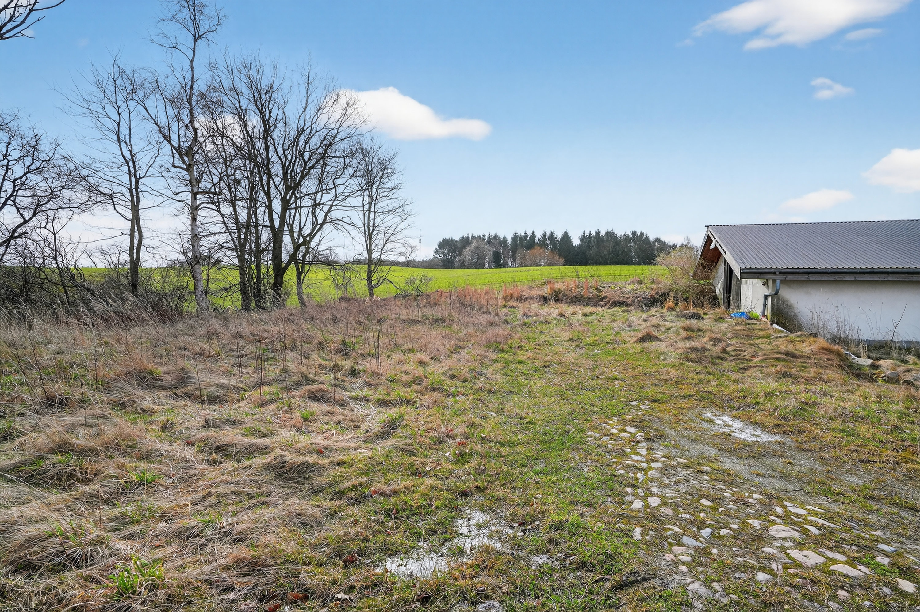 Fremhævet luftfoto billede i fuldskærmstilstand. Billede af Egebjergvej 233, Glostrup Overdrev, 4500 Nykøbing Sj