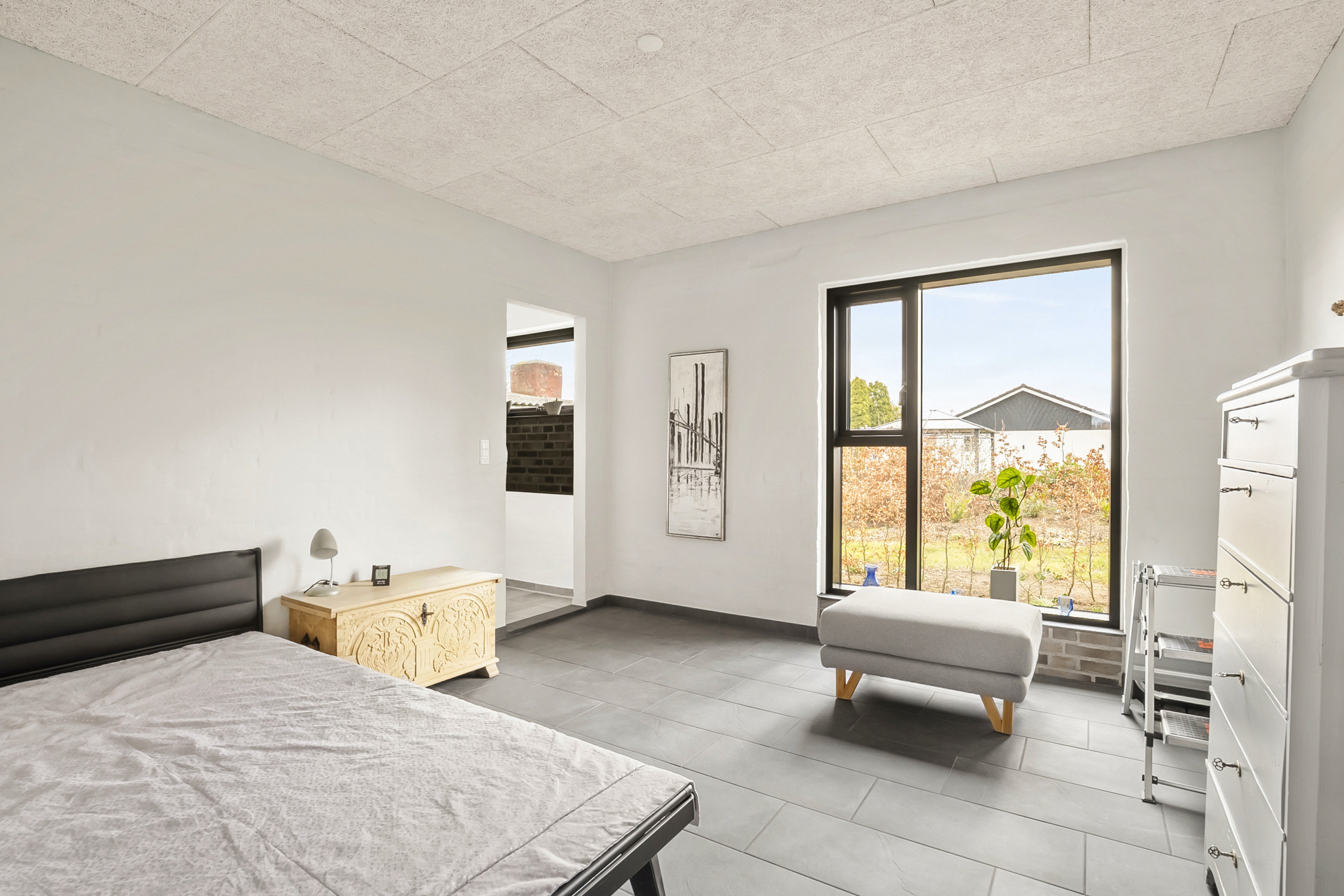 Fremhævet soveværelse billede i fuldskærmstilstand. Billede af Strand Allé 19, Seden, 5240 Odense NØ