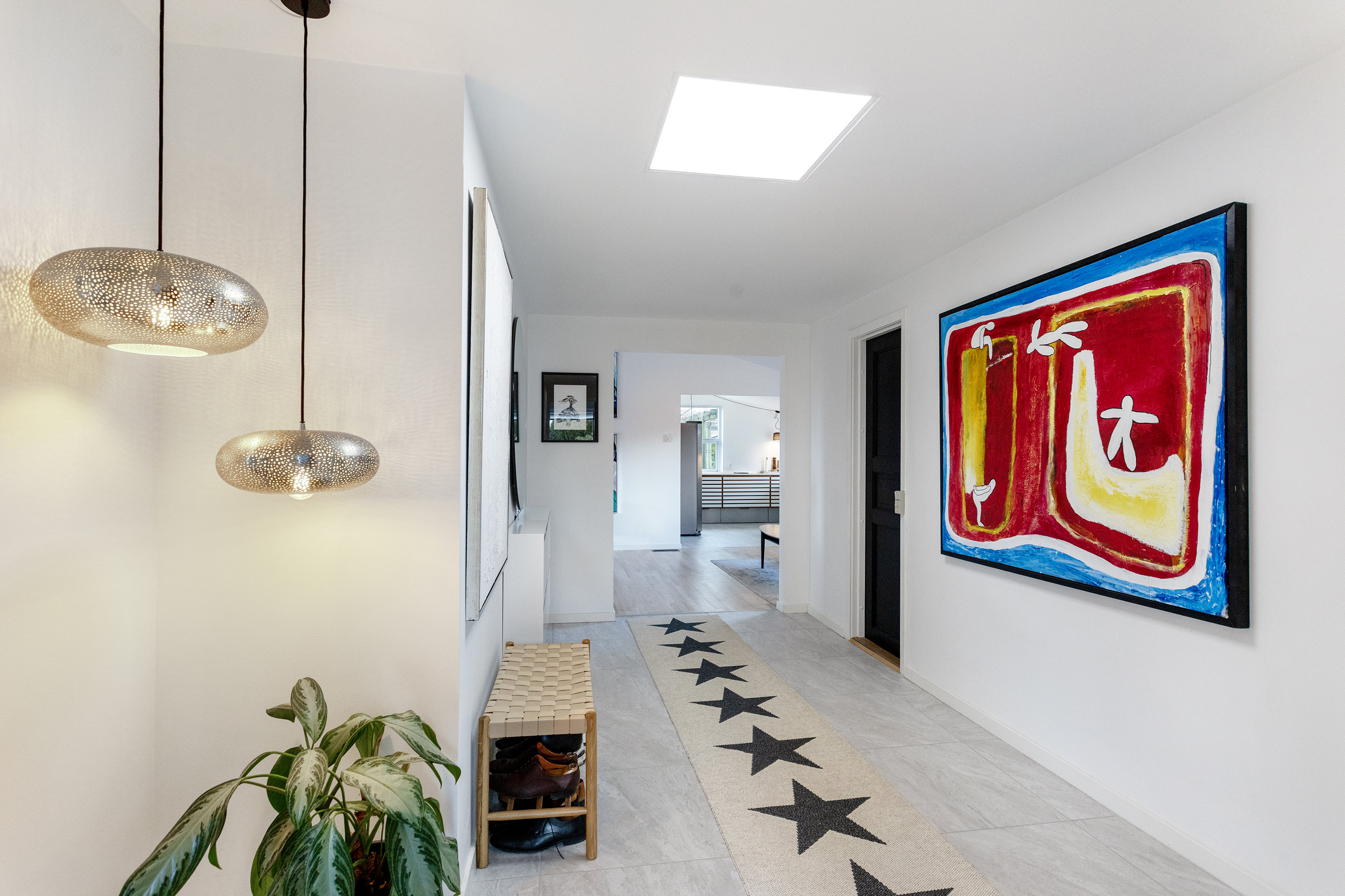 Fremhævet gang billede i fuldskærmstilstand. Billede af Skebyvej 32, 2740 Skovlunde