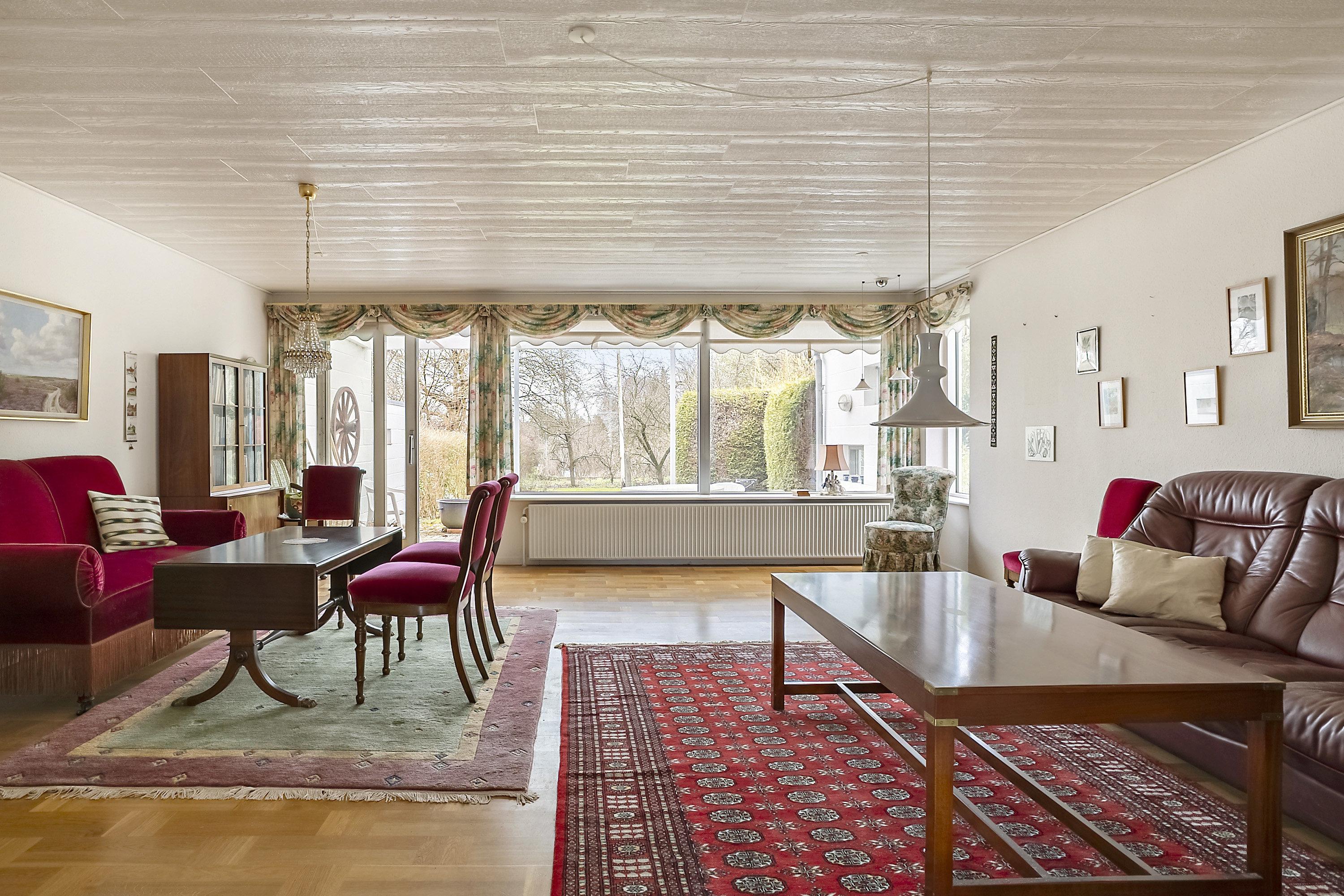 Fremhævet stue billede i fuldskærmstilstand. Billede af Thorsvej 32, 6100 Haderslev