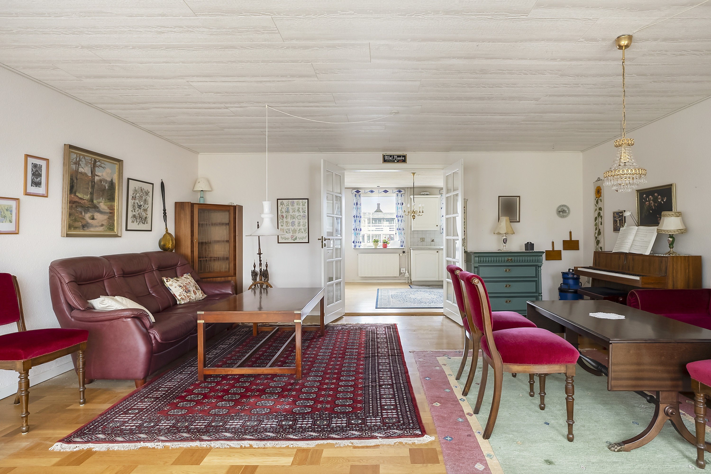 Fremhævet stue billede i fuldskærmstilstand. Billede af Thorsvej 32, 6100 Haderslev