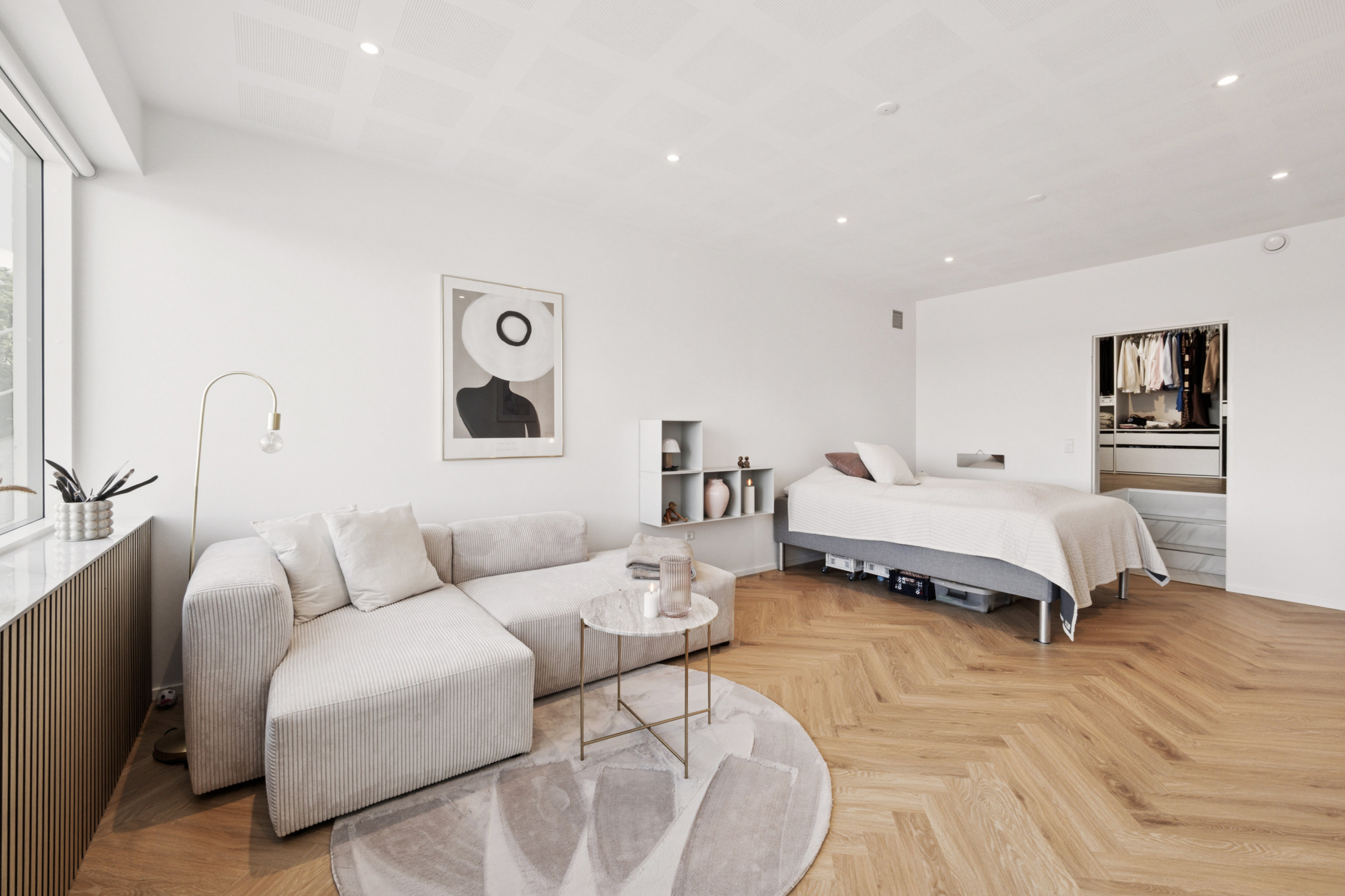 Fremhævet stue billede i fuldskærmstilstand. Billede af Nørresøvej 32, 8800 Viborg