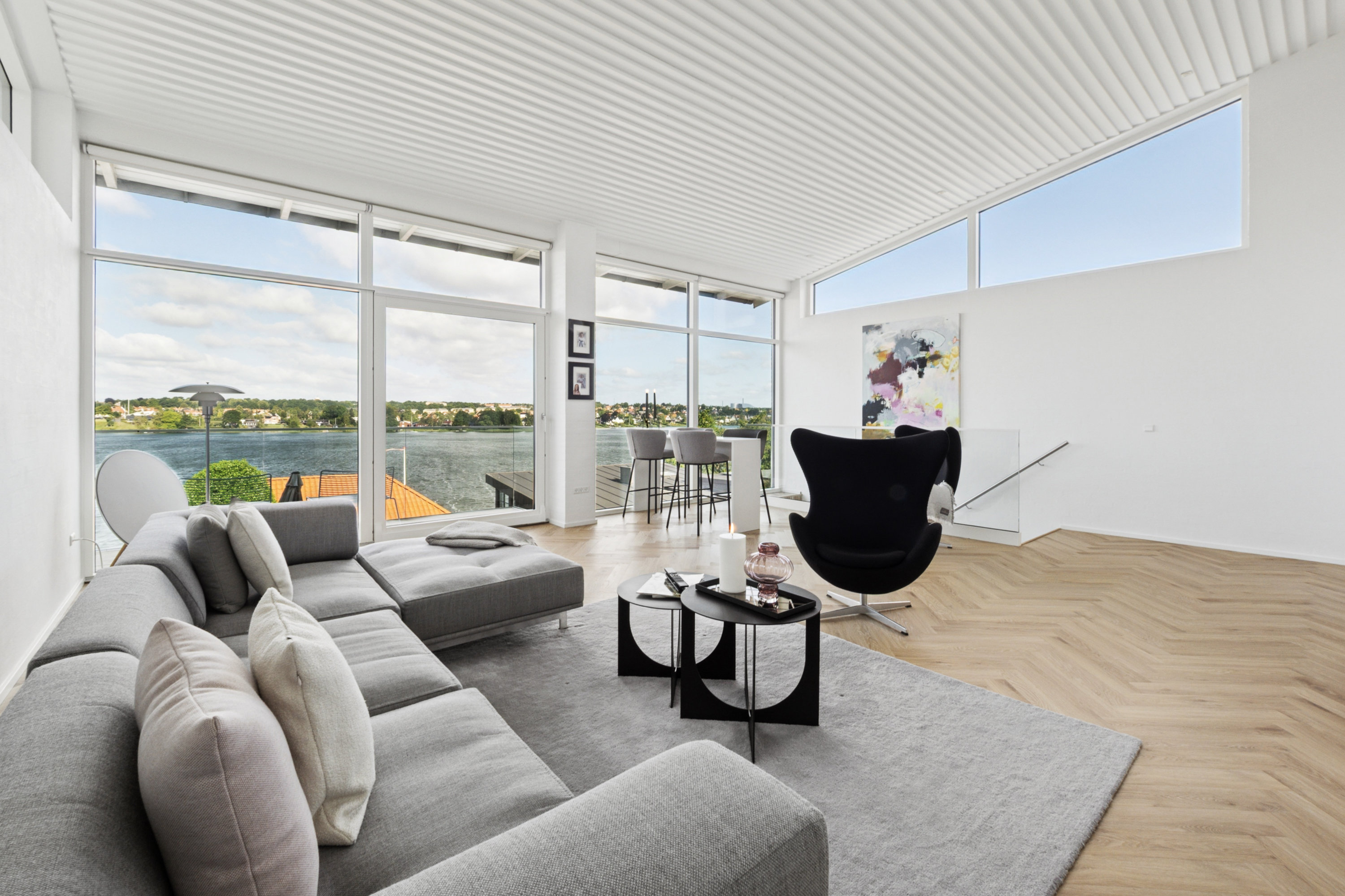 Fremhævet stue billede i fuldskærmstilstand. Billede af Nørresøvej 32, 8800 Viborg