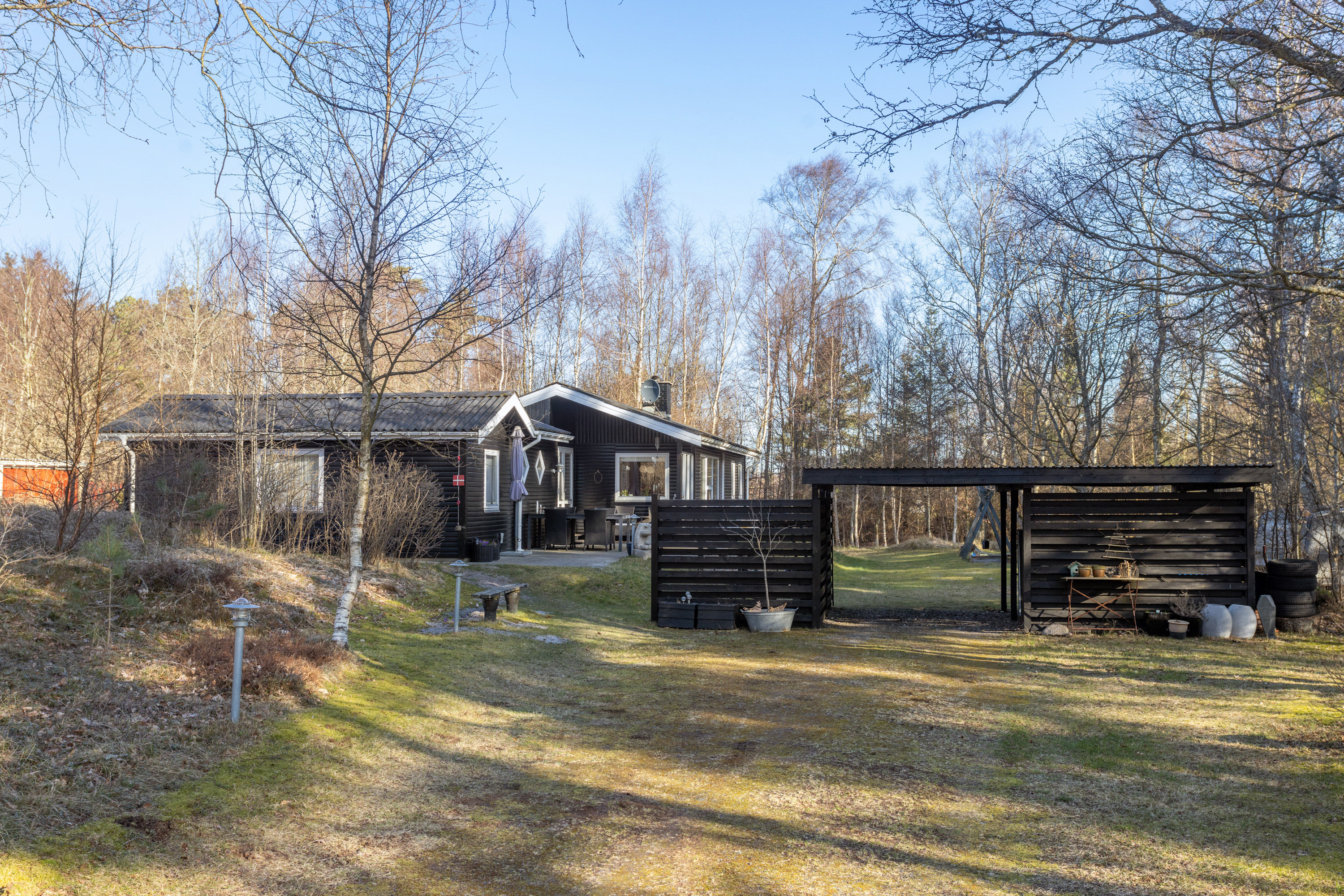 Fremhævet facade billede i fuldskærmstilstand. Billede af Lynglund 5, Lyngså, 9300 Sæby