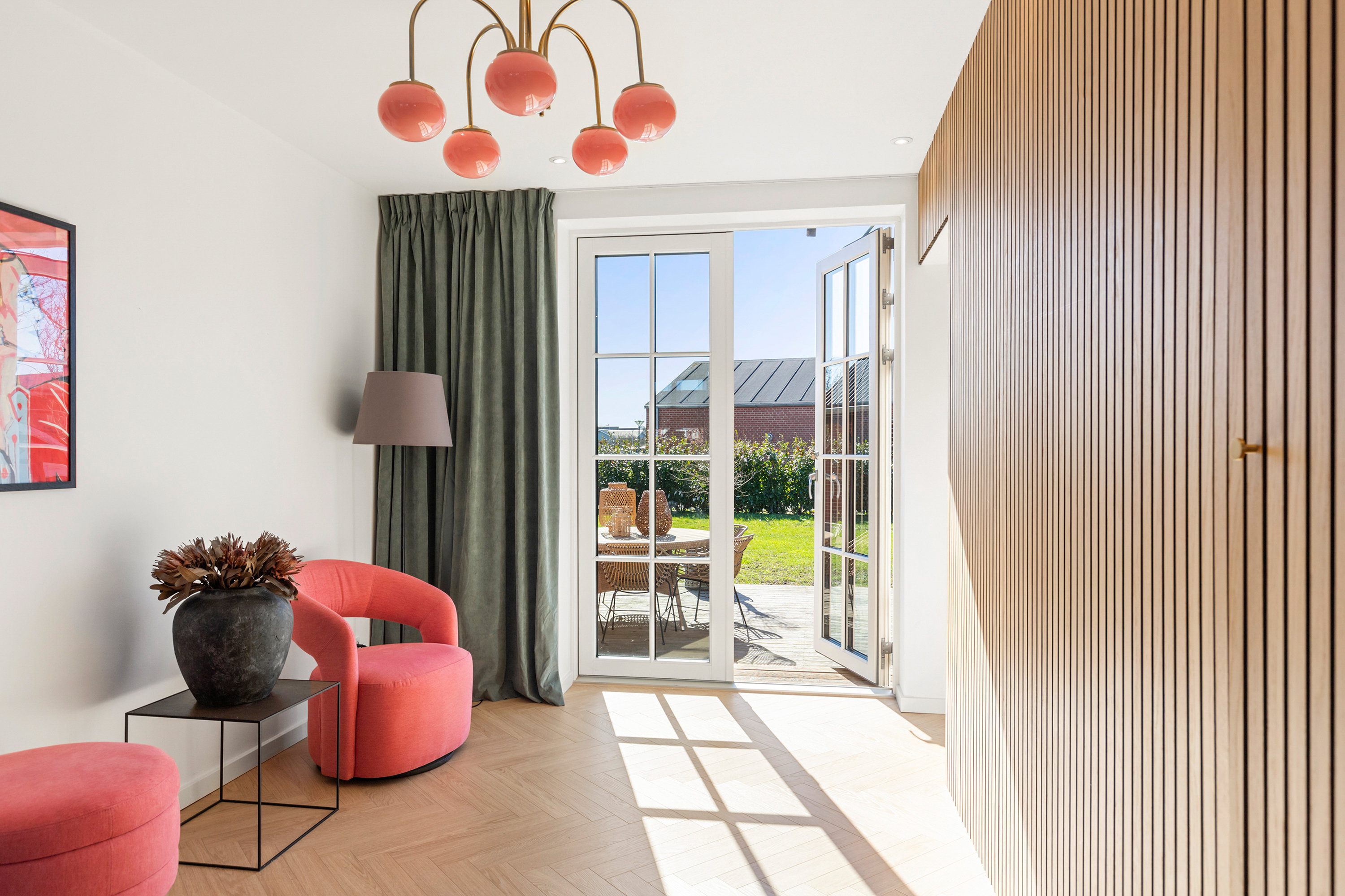 Fremhævet stue billede i fuldskærmstilstand. Billede af Kattedamsvej 32, 9440 Aabybro