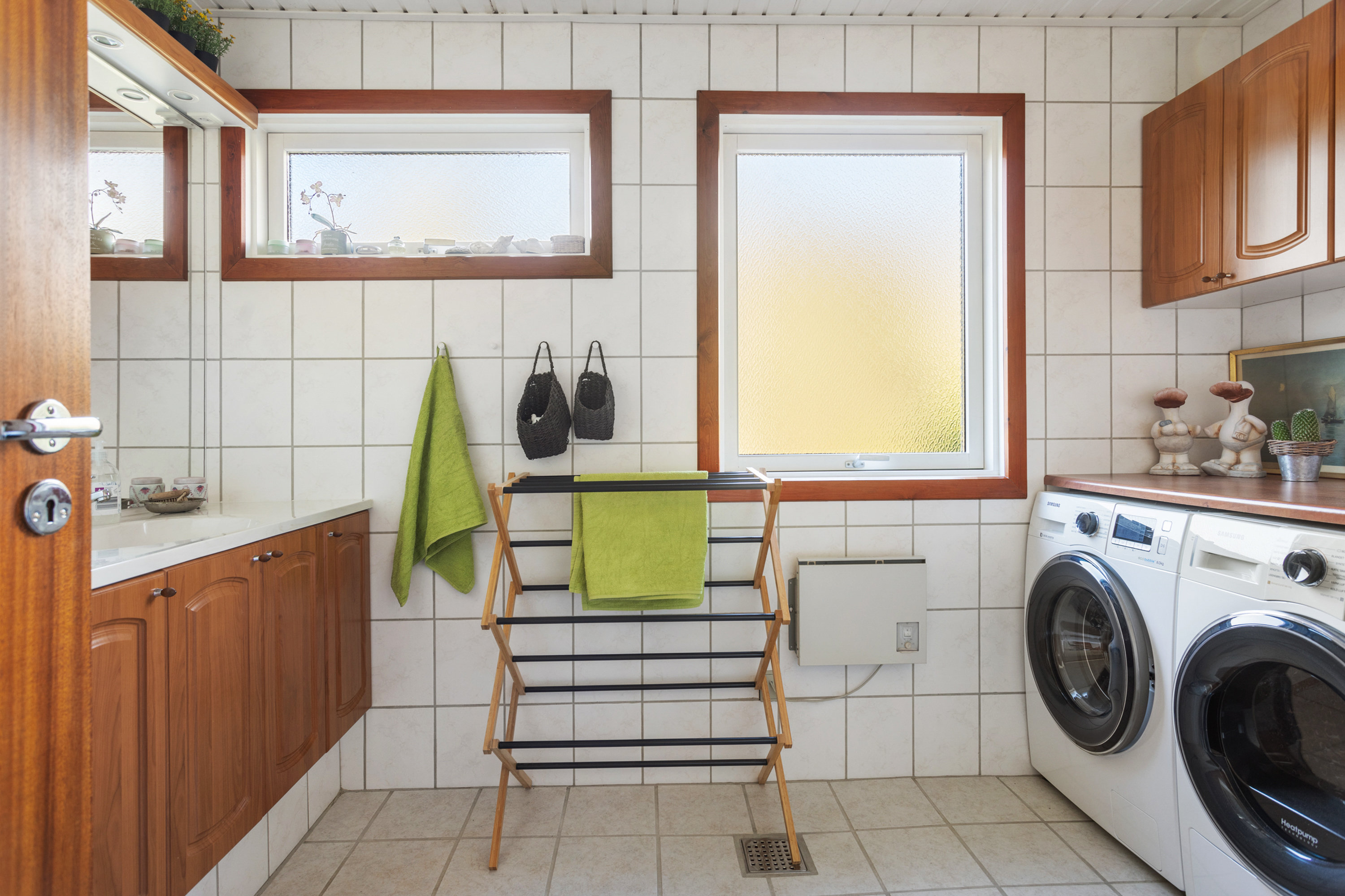 Fremhævet badeværelse billede i fuldskærmstilstand. Billede af Lynglund 5, Lyngså, 9300 Sæby