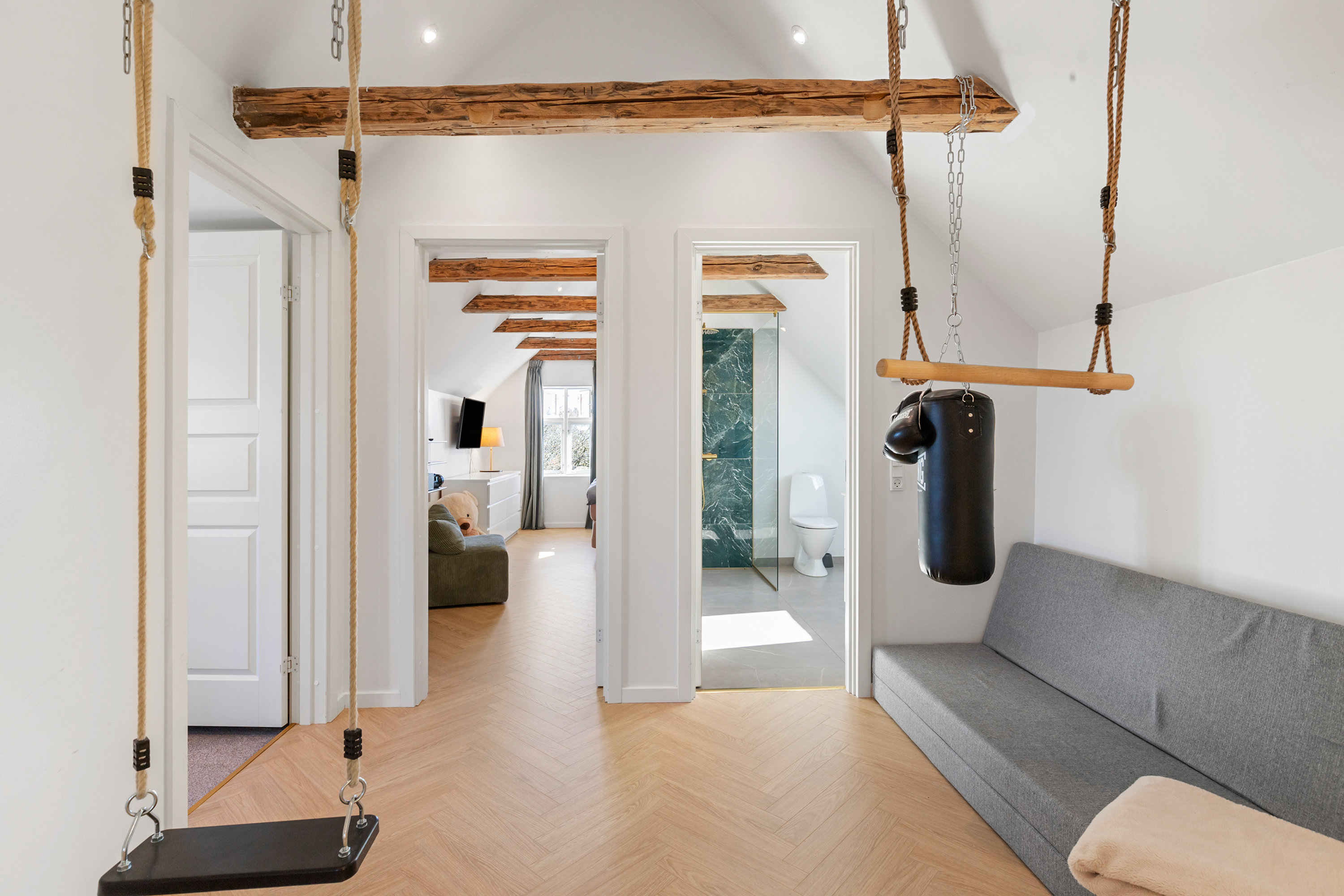 Fremhævet gang billede i fuldskærmstilstand. Billede af Kattedamsvej 32, 9440 Aabybro