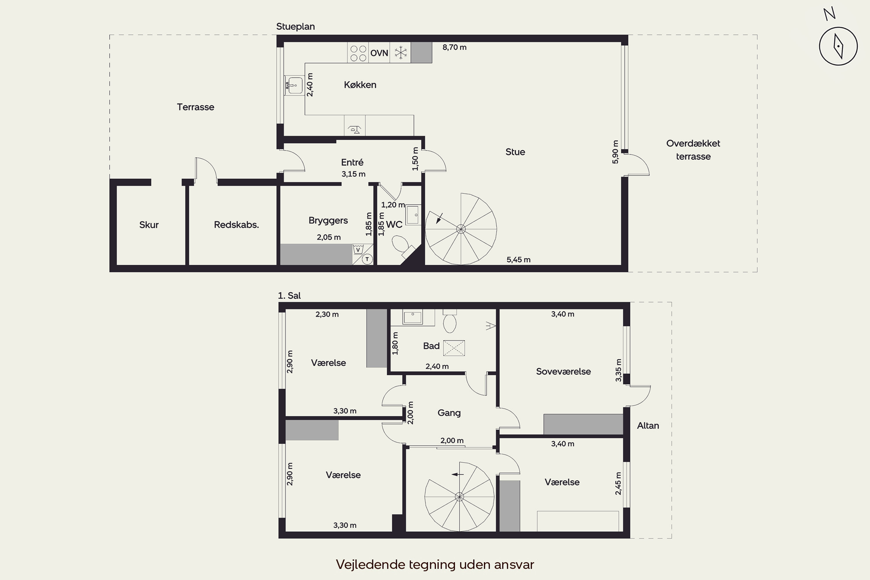 Plantegninger billede af Grønlandsparken 138A, 6715 Esbjerg N