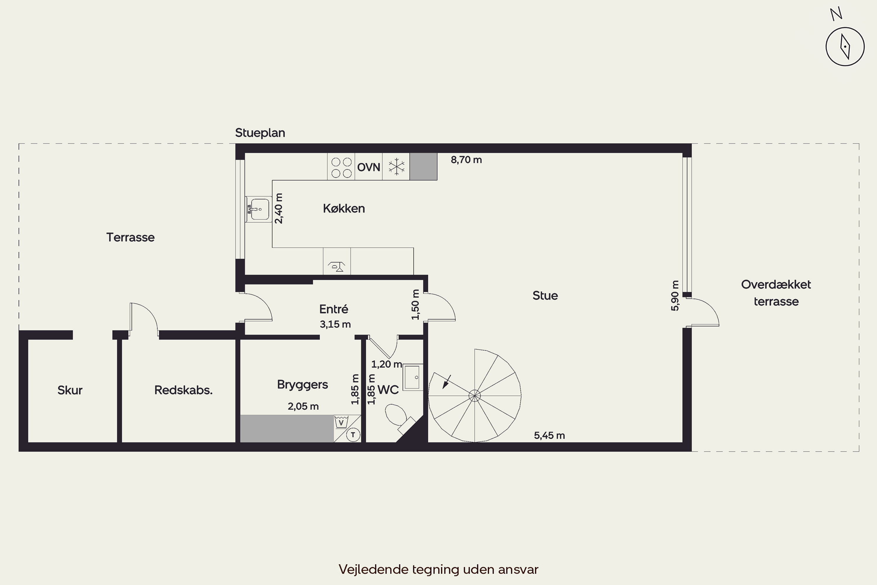 Plantegninger billede af Grønlandsparken 138A, 6715 Esbjerg N