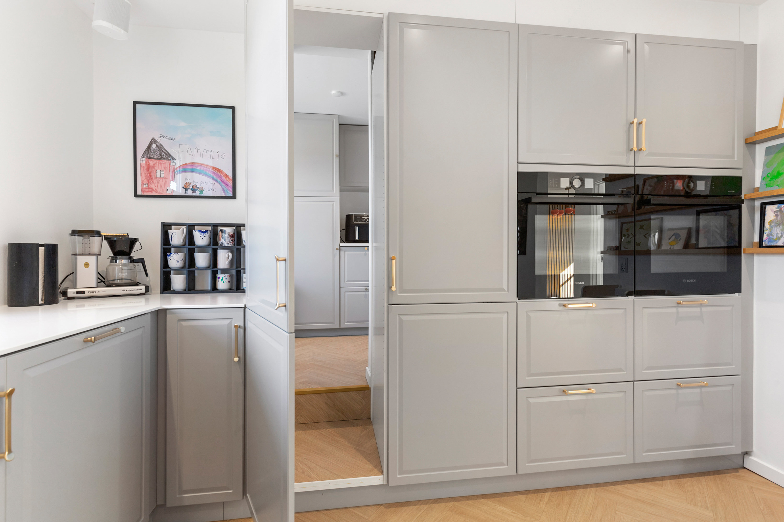 Fremhævet køkken billede i fuldskærmstilstand. Billede af Kattedamsvej 32, 9440 Aabybro