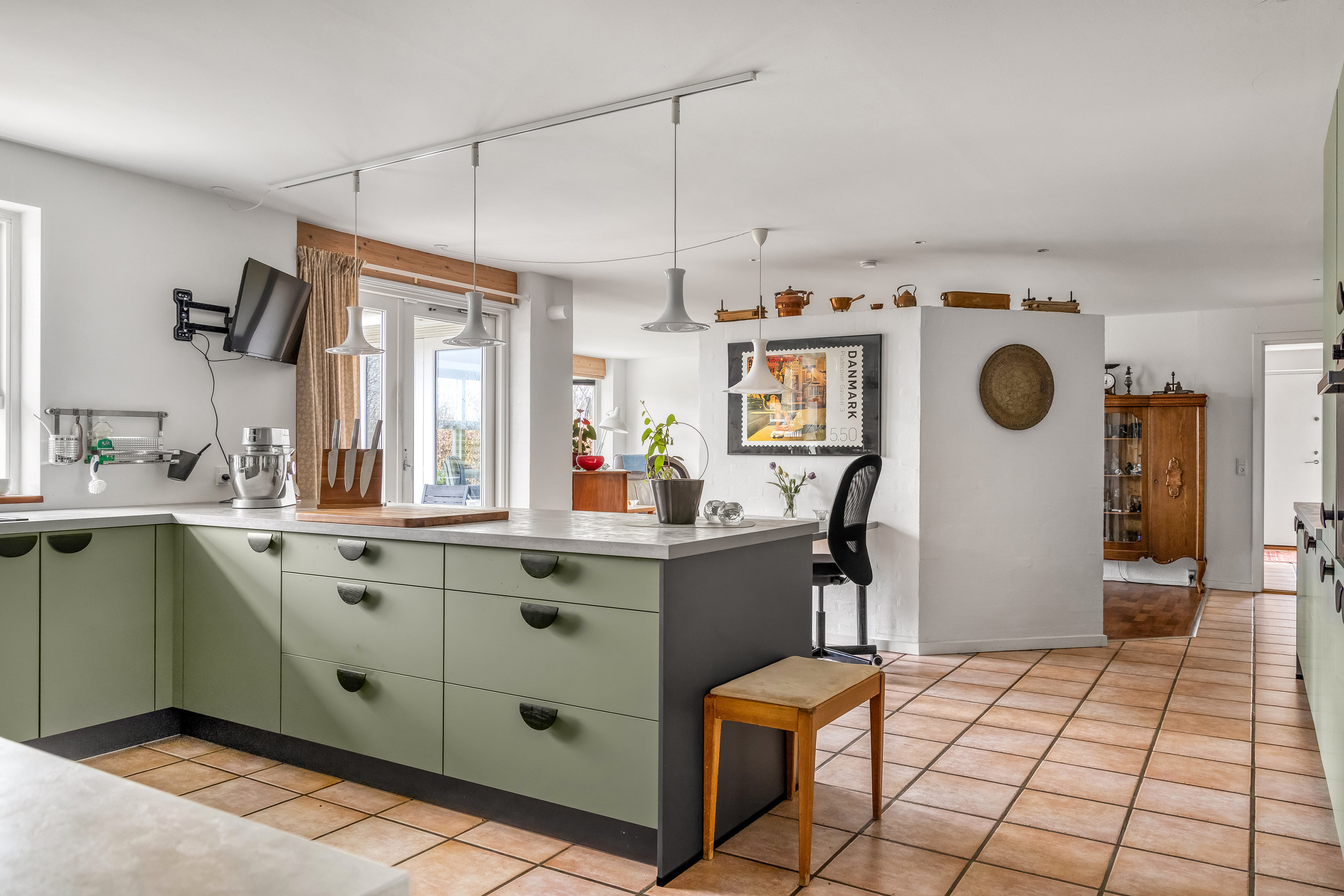 Fremhævet køkken alrum billede i fuldskærmstilstand. Billede af Fasanvej 25, 3660 Stenløse