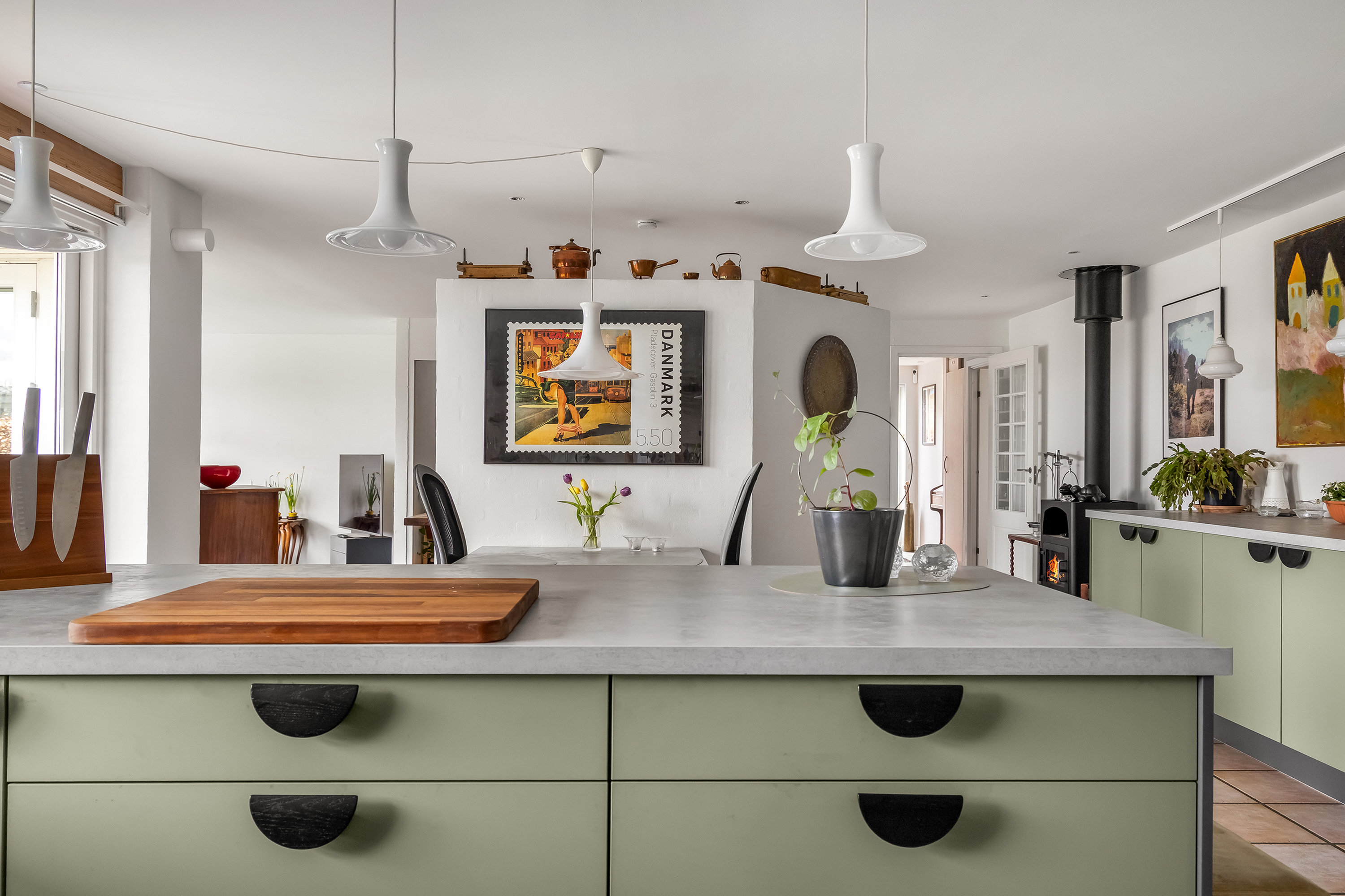 Fremhævet køkken alrum billede i fuldskærmstilstand. Billede af Fasanvej 25, 3660 Stenløse