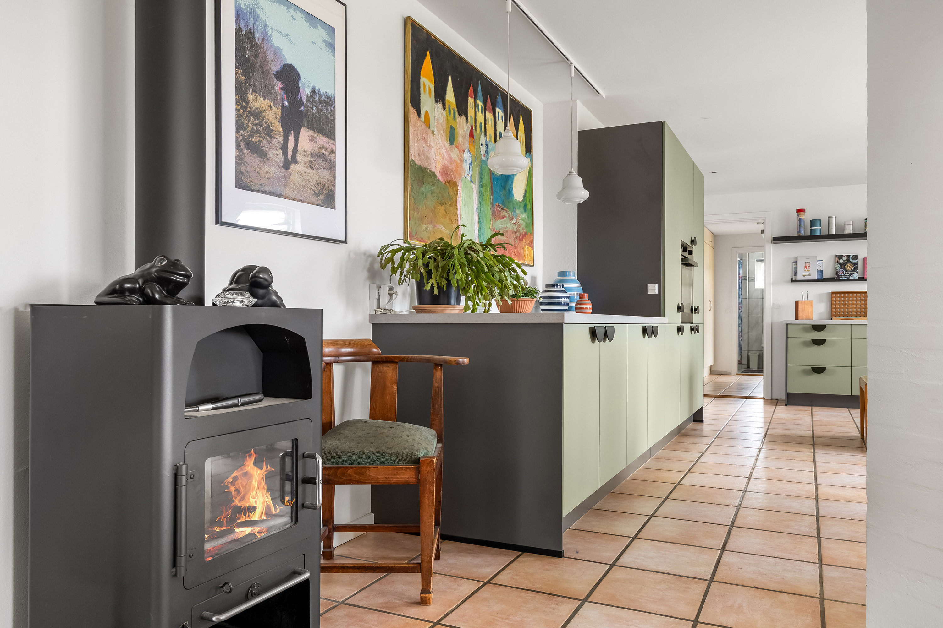 Fremhævet stue billede i fuldskærmstilstand. Billede af Fasanvej 25, 3660 Stenløse