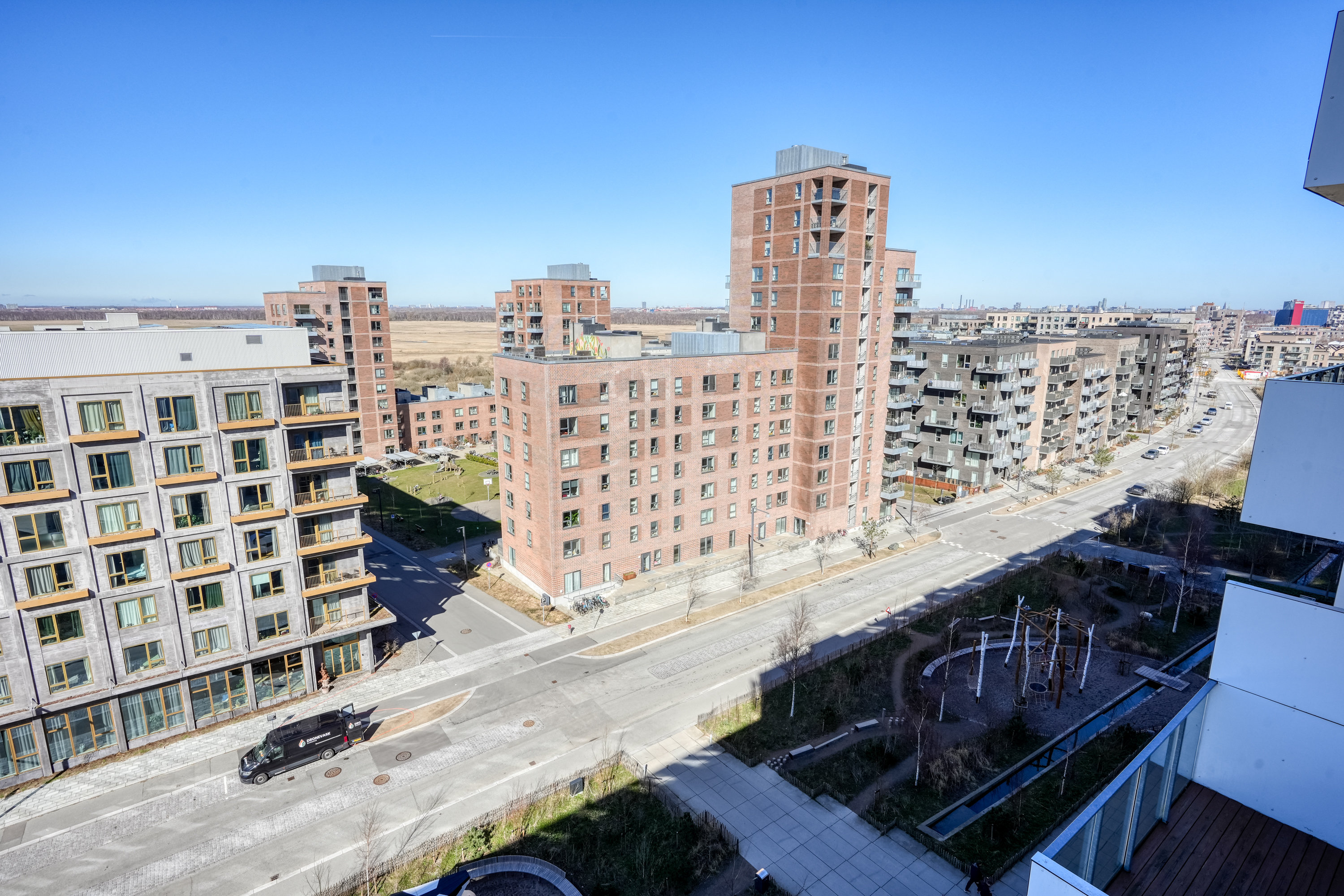 Fremhævet udsigt billede i fuldskærmstilstand. Billede af Else Alfelts Vej 91, 9. tv., 2300 København S