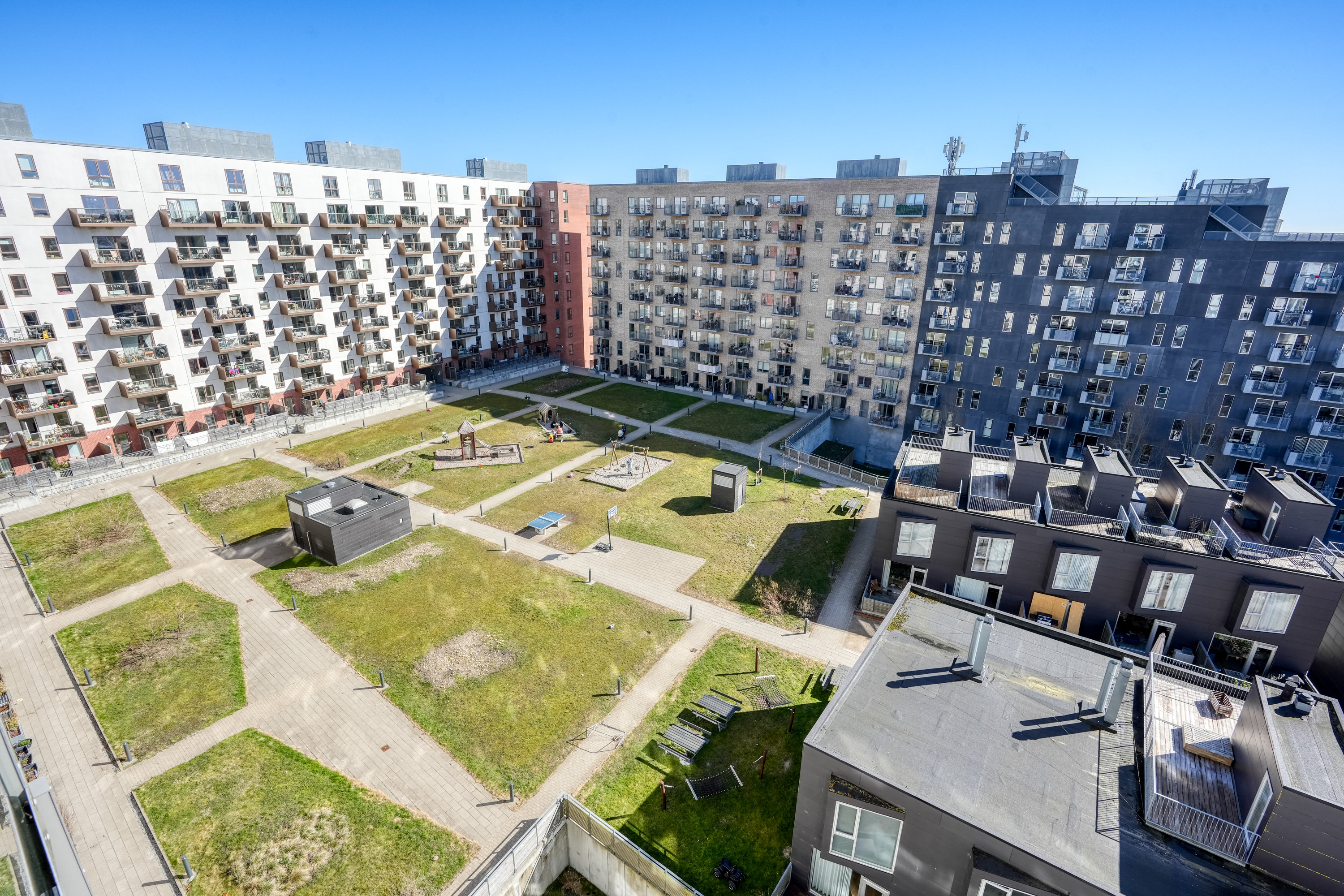 Fremhævet udsigt billede i fuldskærmstilstand. Billede af Else Alfelts Vej 91, 9. tv., 2300 København S