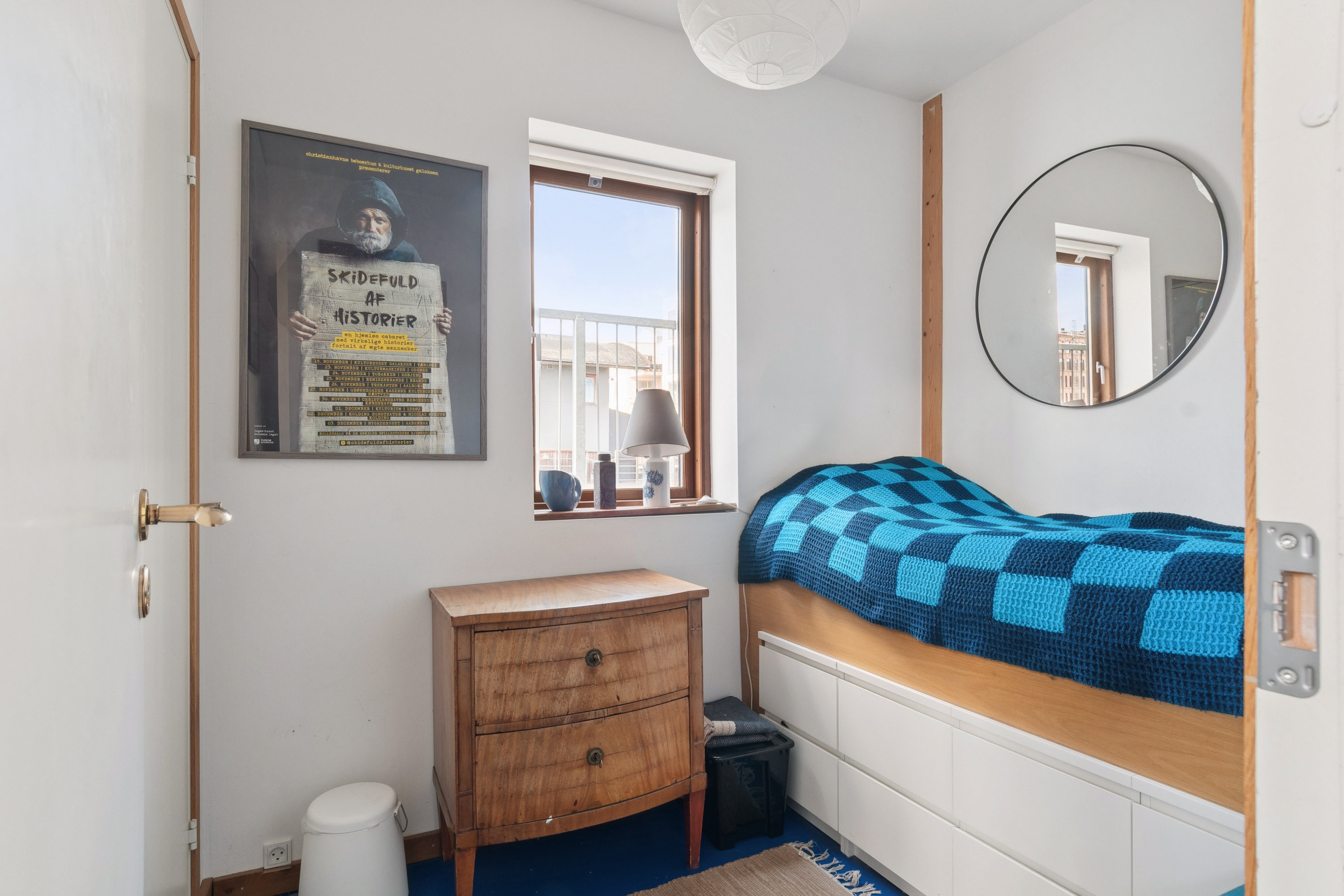 Fremhævet værelse billede i fuldskærmstilstand. Billede af Linus Paulings Vej 1, 2450 København SV