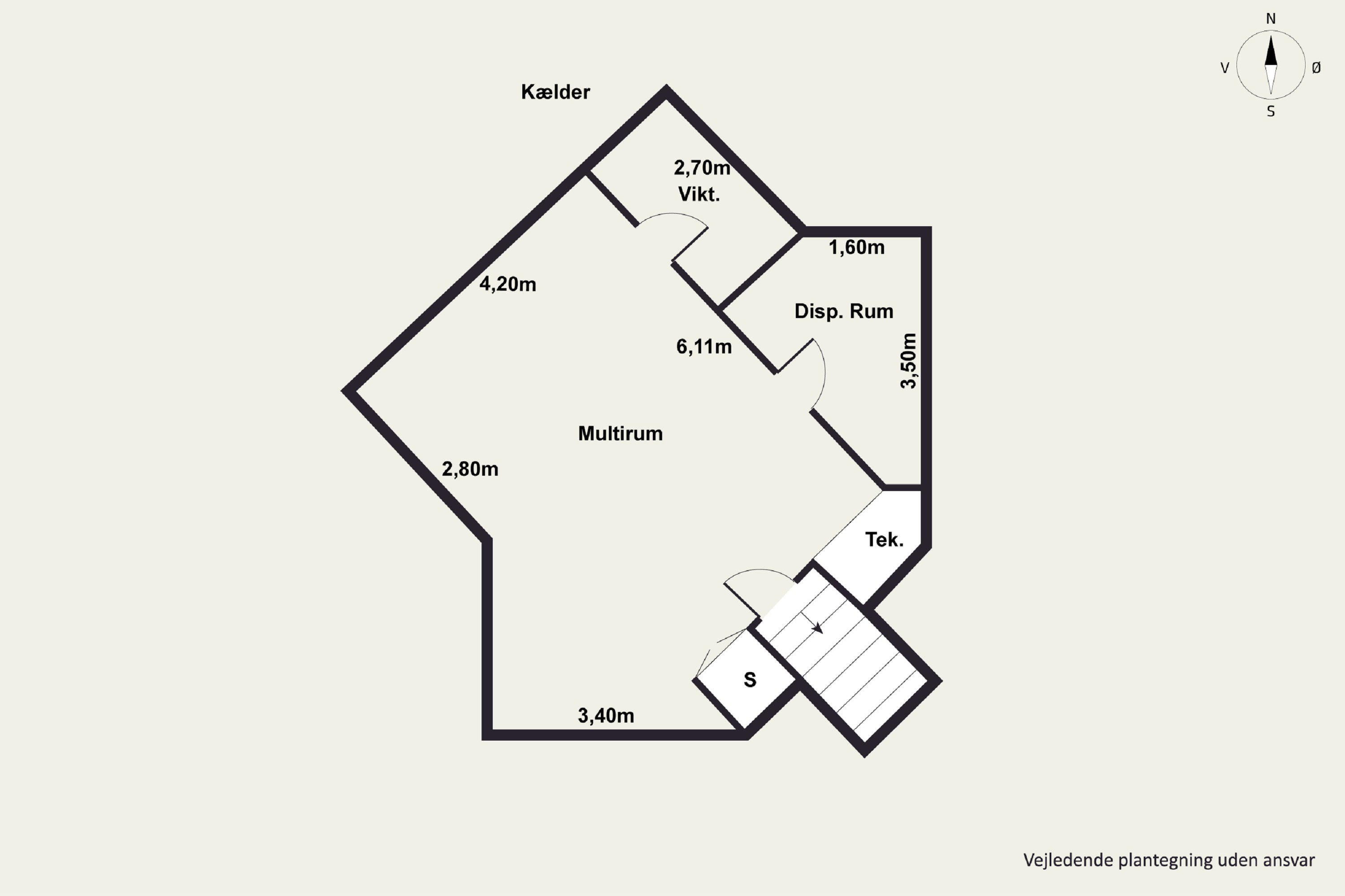 Plantegninger billede af Lindgrensvej 8, 8920 Randers NV