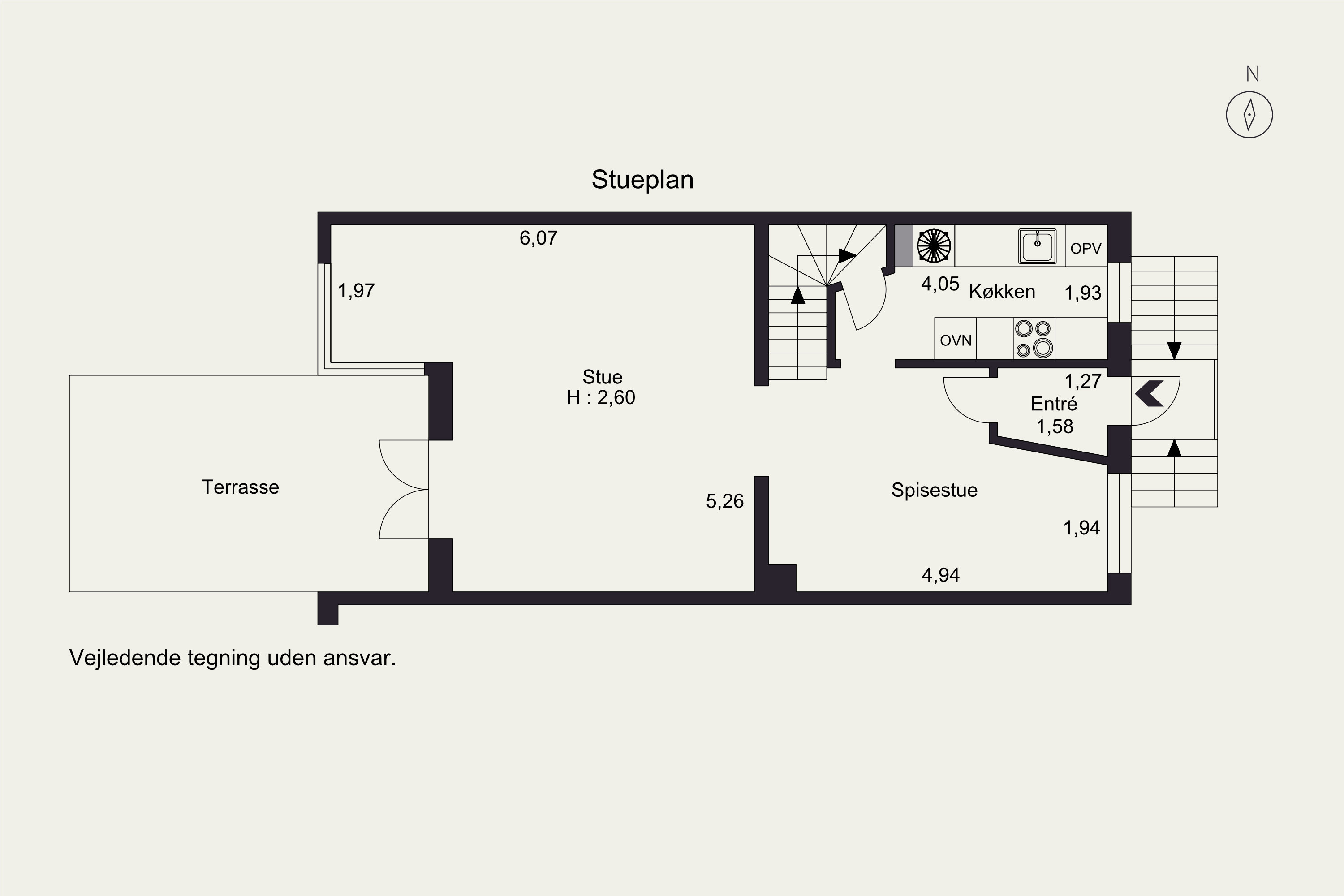 Plantegninger billede af Kollegiehaven 9, 2920 Charlottenlund