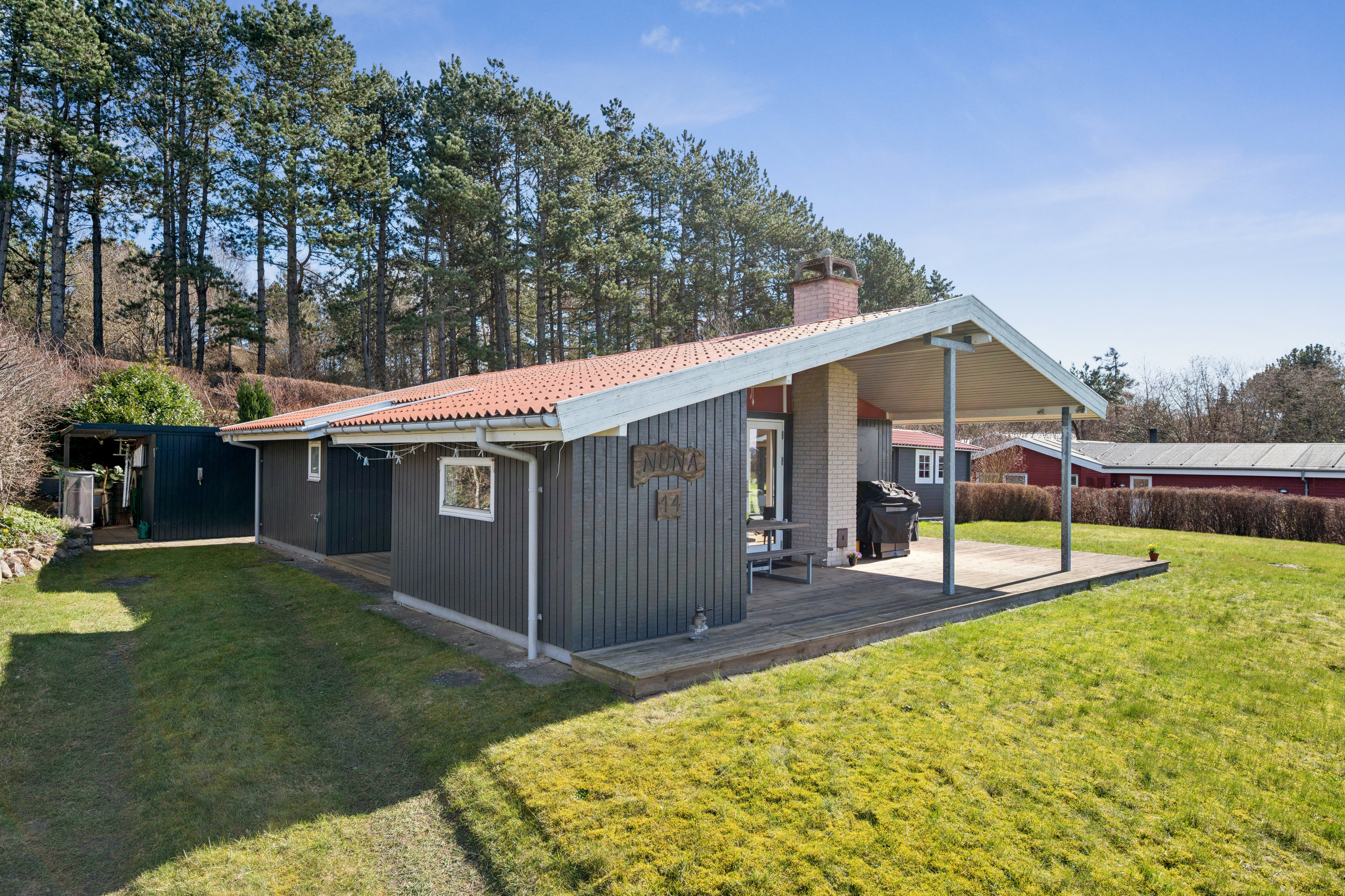 Fremhævet andet billede i fuldskærmstilstand. Billede af Brunkløvervej 14, Øer Strand, 8400 Ebeltoft