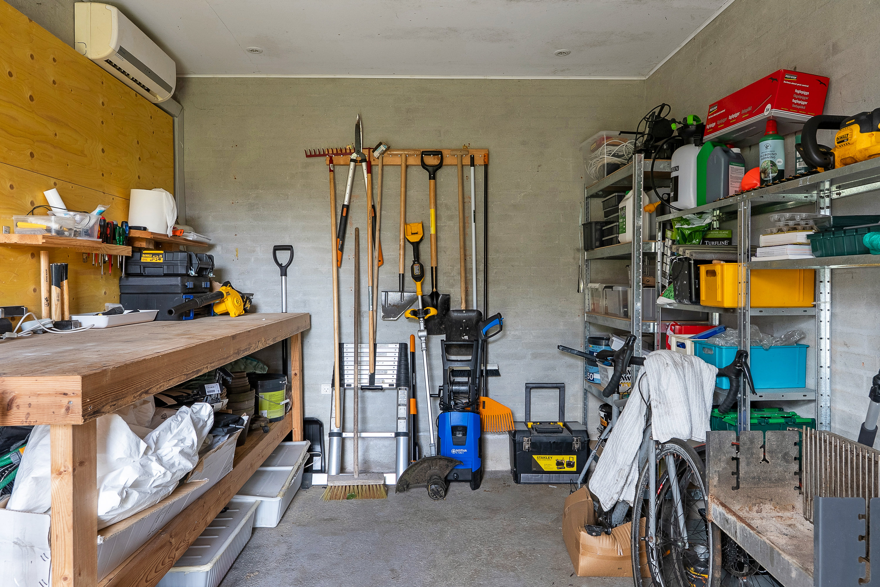 Fremhævet redskabsrum billede i fuldskærmstilstand. Billede af Præstevej 54, Korup, 5210 Odense NV