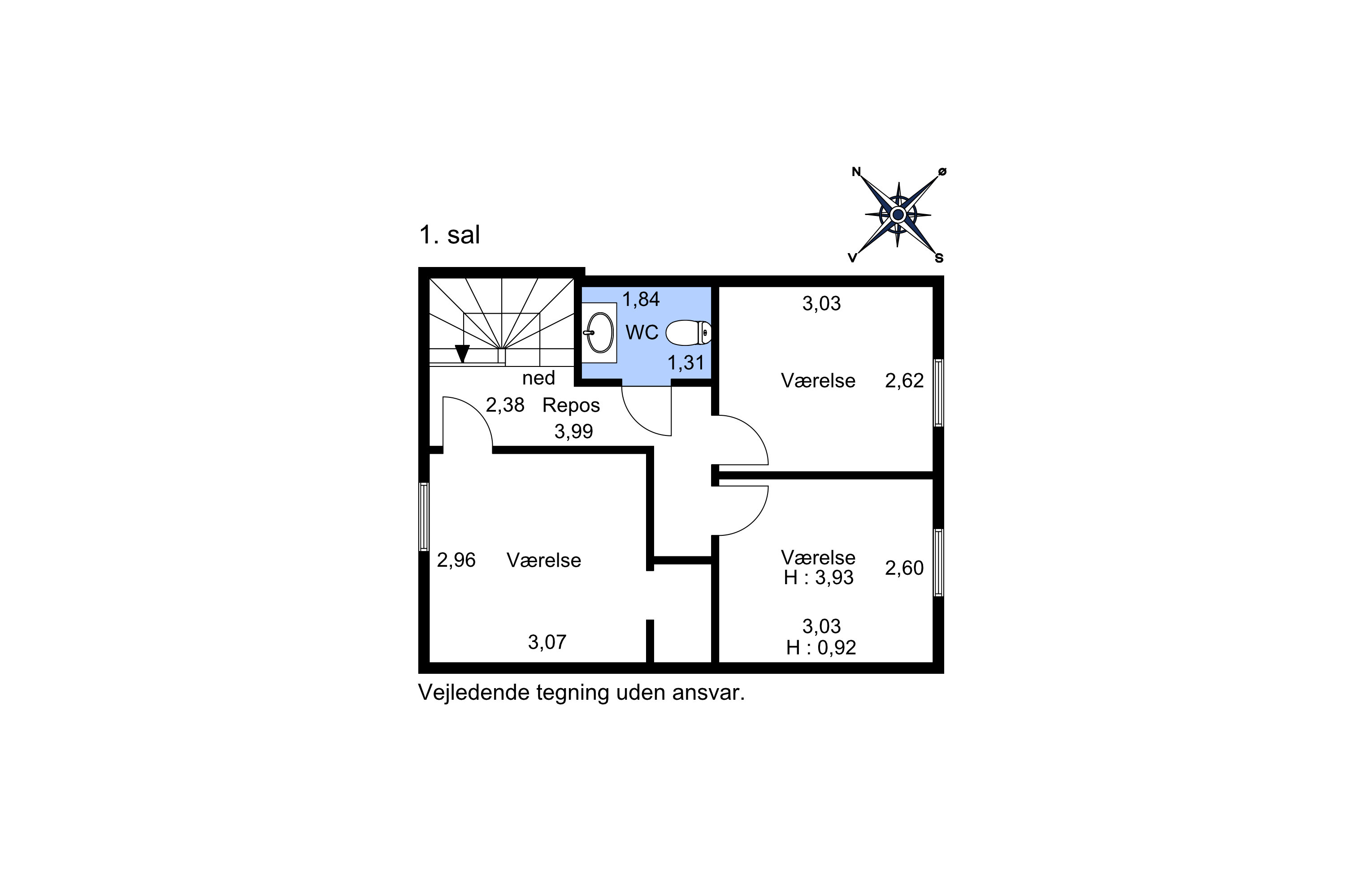 Plantegninger billede af Stenløsevej 216, Hjallese, 5260 Odense S