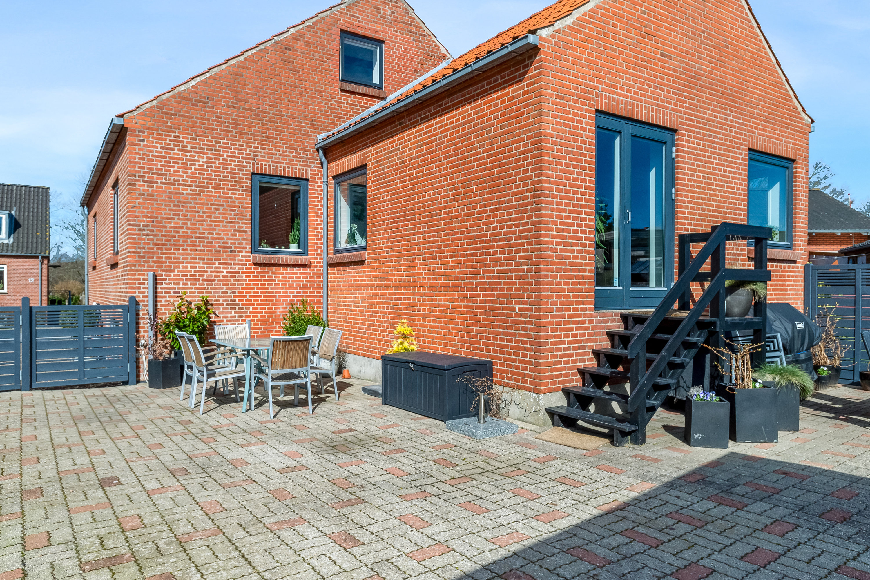 Fremhævet terrasse billede i fuldskærmstilstand. Billede af Lindevej 5, 7620 Lemvig