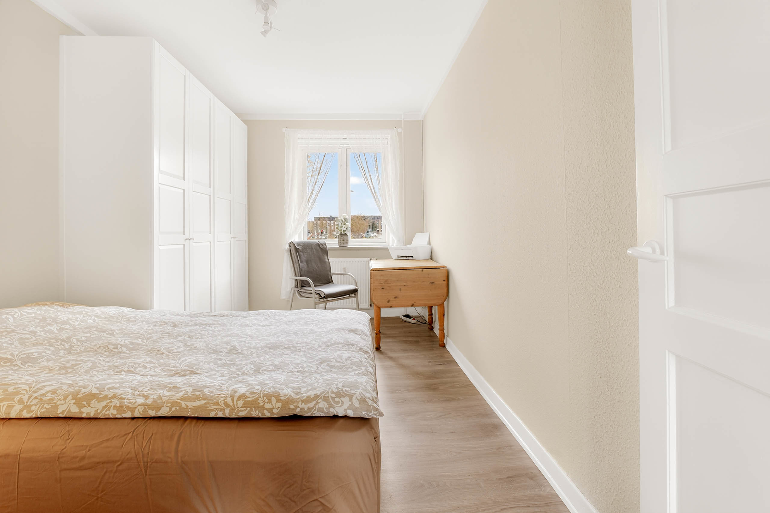 Fremhævet soveværelse billede i fuldskærmstilstand. Billede af Højagerparken 4, st.. tv., 2750 Ballerup