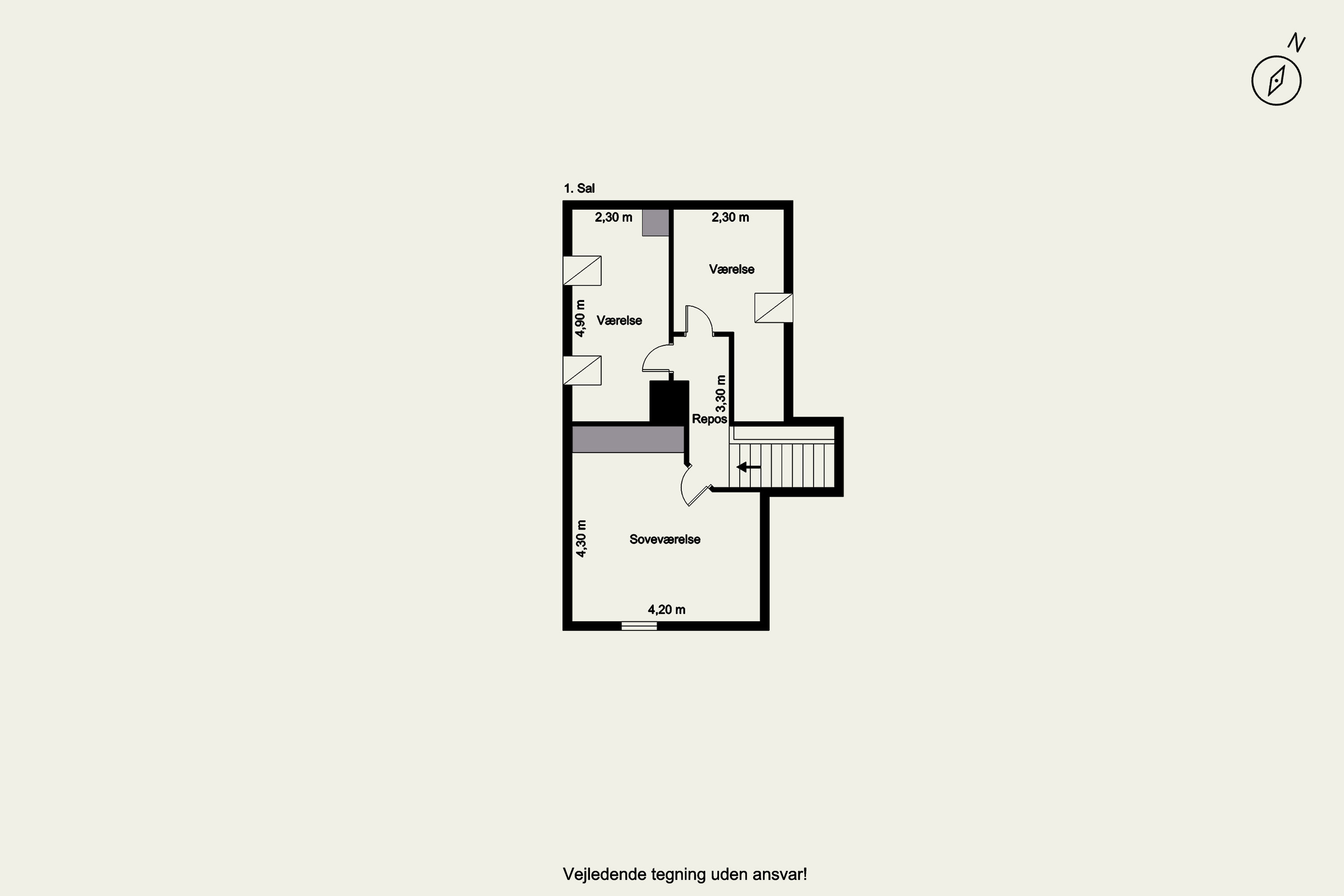 Plantegninger billede af Lindevej 5, 7620 Lemvig