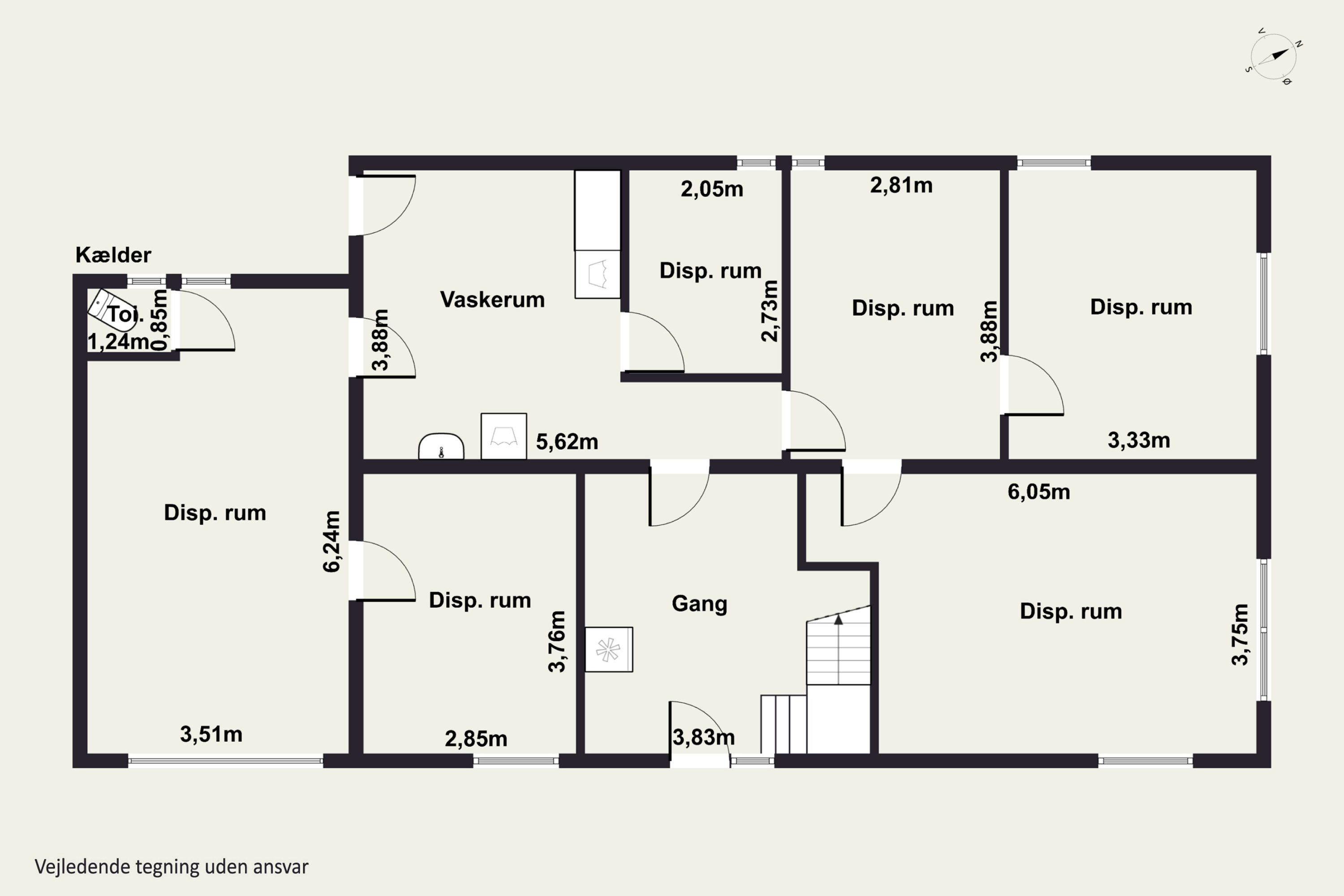 Plantegninger billede af Søren Andreasensvej 21, 4540 Fårevejle
