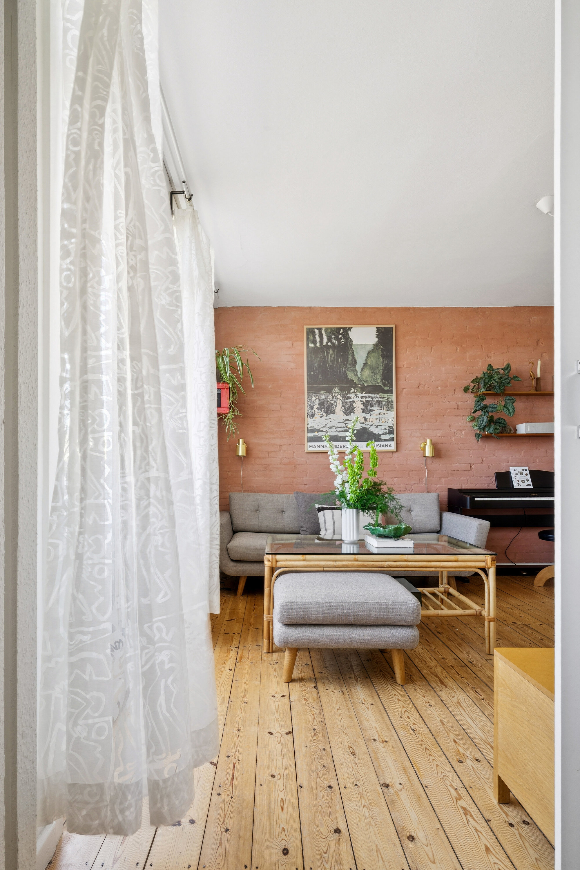 Fremhævet stue billede i fuldskærmstilstand. Billede af Rossinisvej 8, 3. th., 2450 København SV