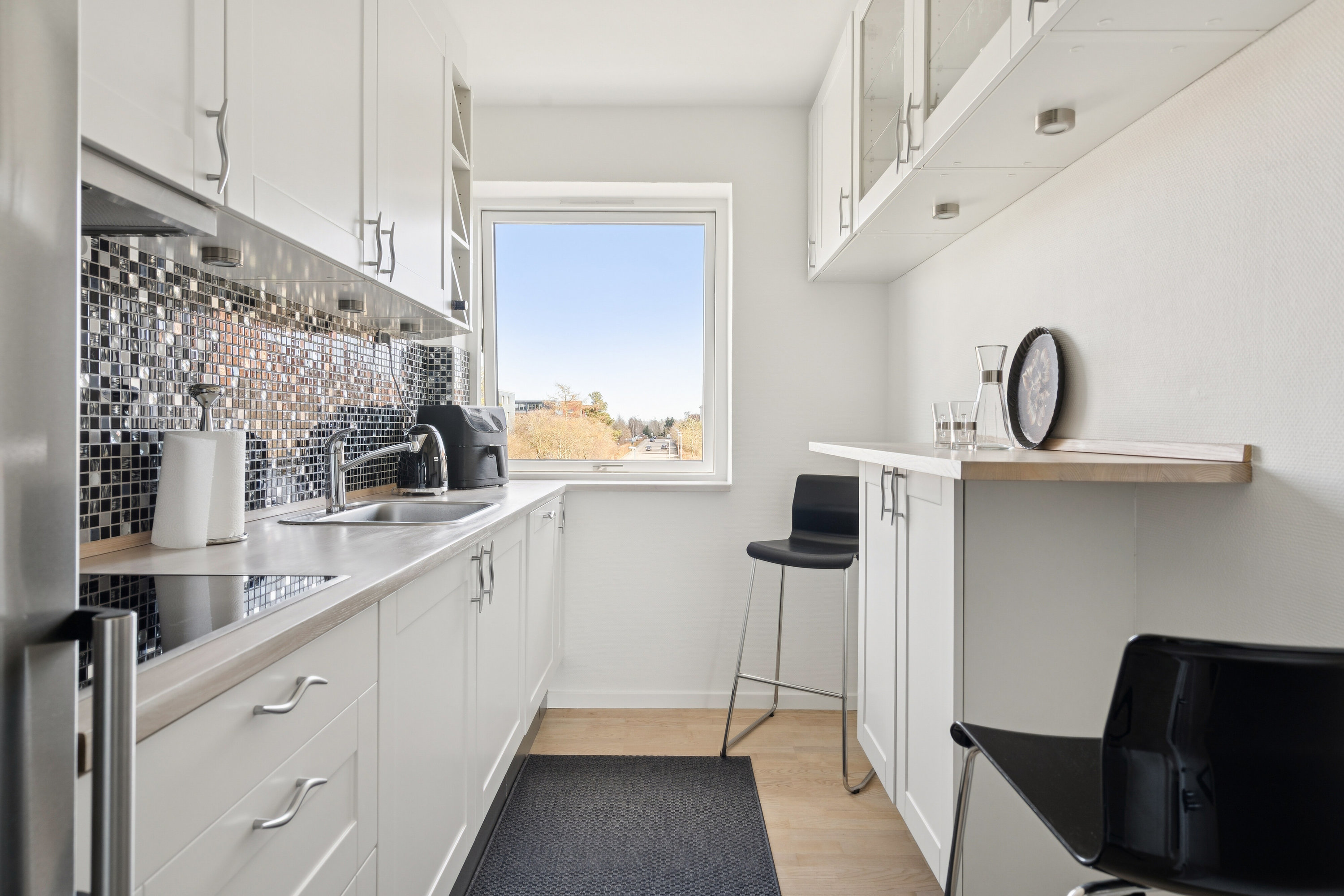 Fremhævet køkken billede i fuldskærmstilstand. Billede af Gyvelvej 2A, 2. tv., 4000 Roskilde