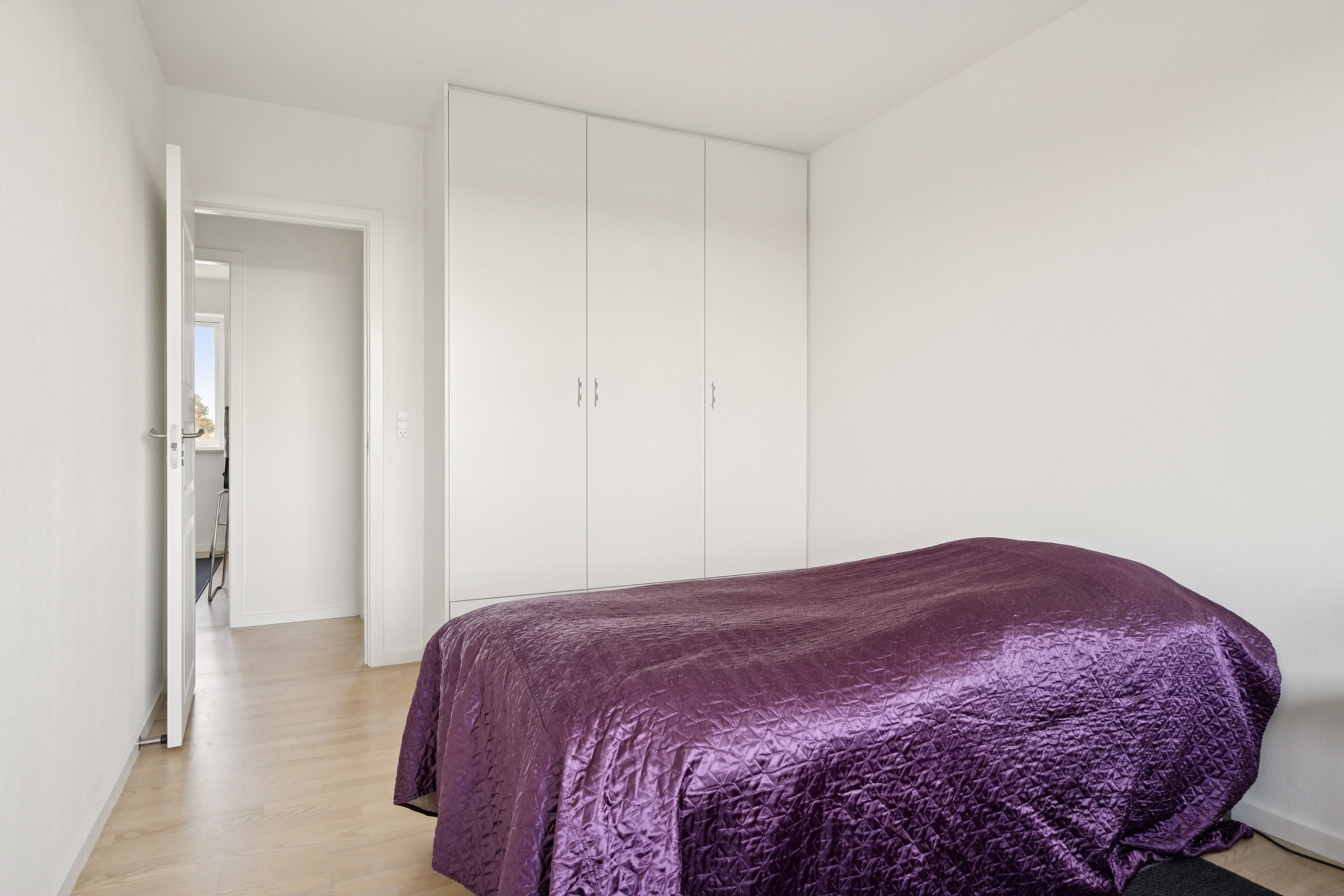 Fremhævet soveværelse billede i fuldskærmstilstand. Billede af Gyvelvej 2A, 2. tv., 4000 Roskilde