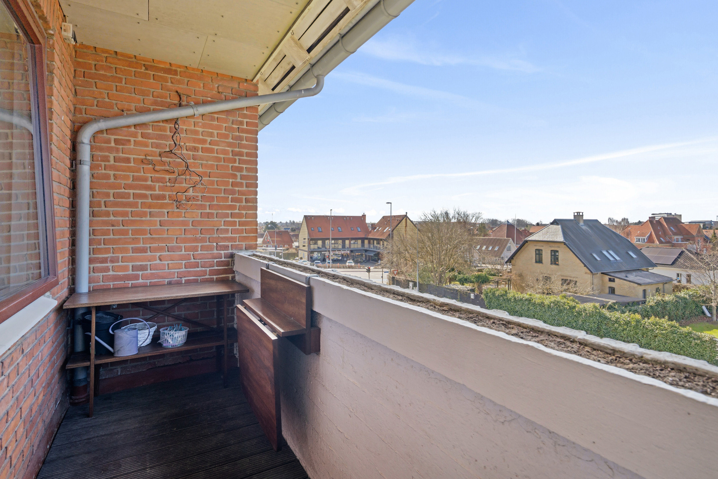 Fremhævet altan billede i fuldskærmstilstand. Billede af Gyvelvej 2A, 2. tv., 4000 Roskilde