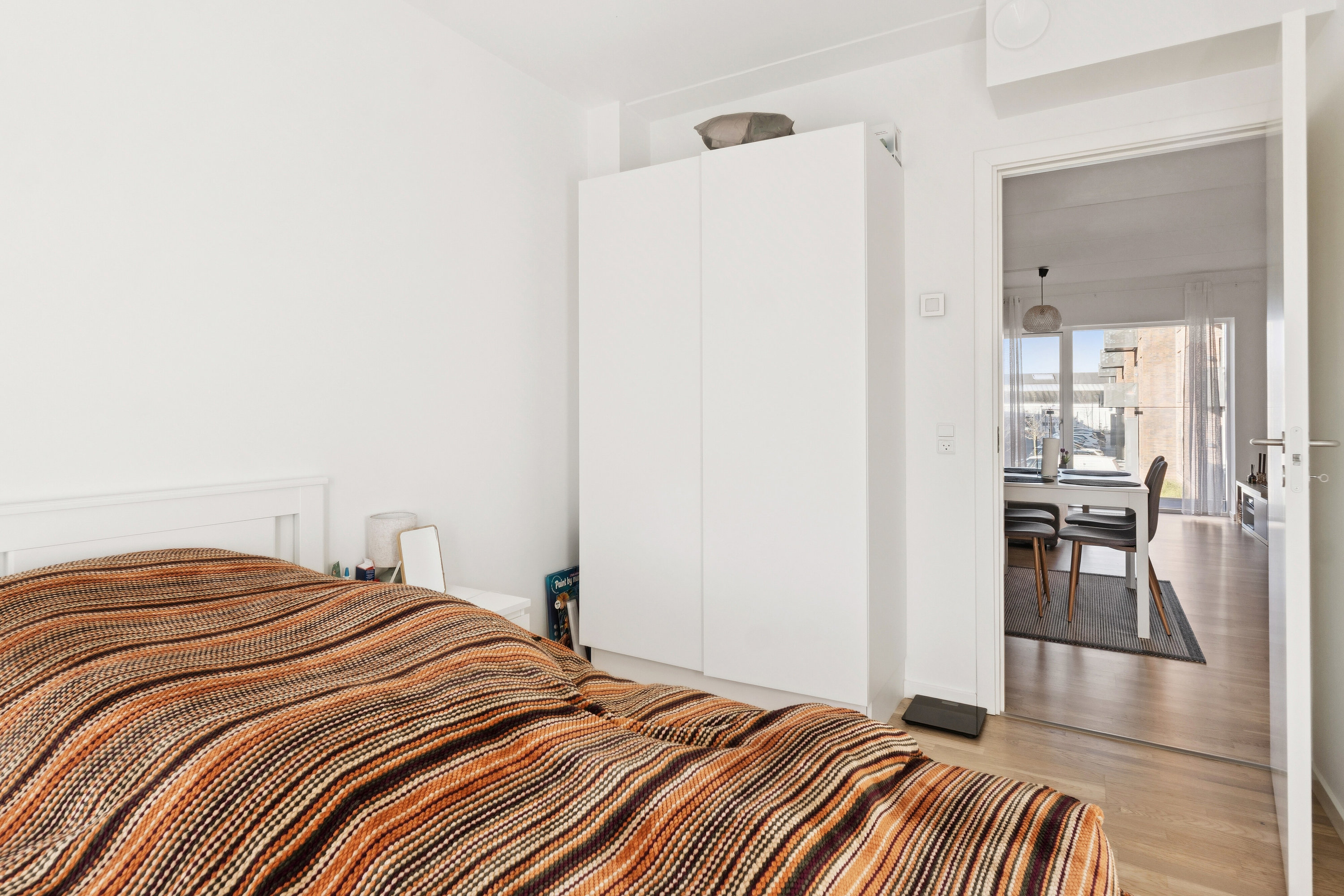 Fremhævet soveværelse billede i fuldskærmstilstand. Billede af Kirkebjerg Parkvej 10C, 1. tv., 2605 Brøndby