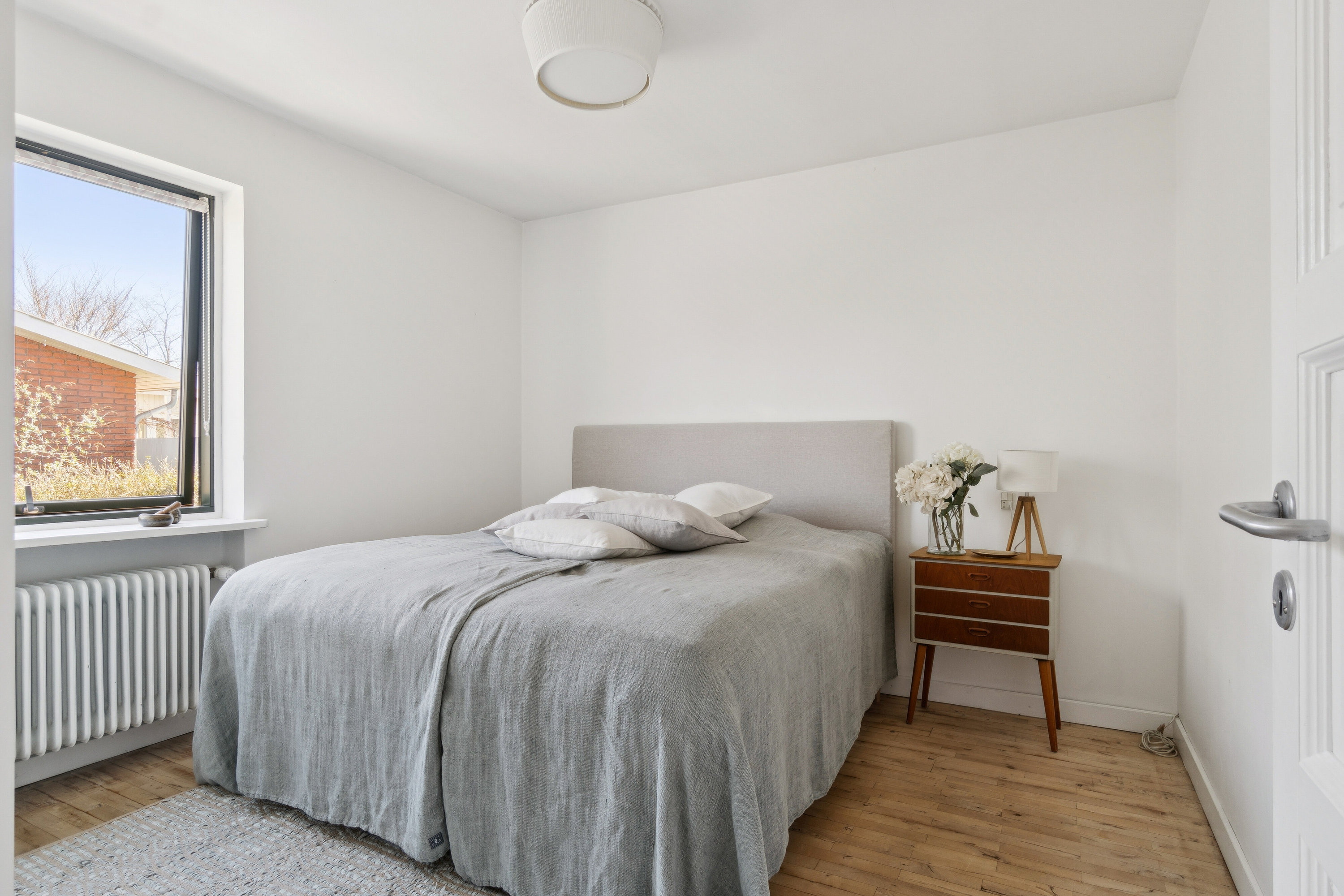 Fremhævet soveværelse billede i fuldskærmstilstand. Billede af Møllevænget 45, 2800 Kongens Lyngby