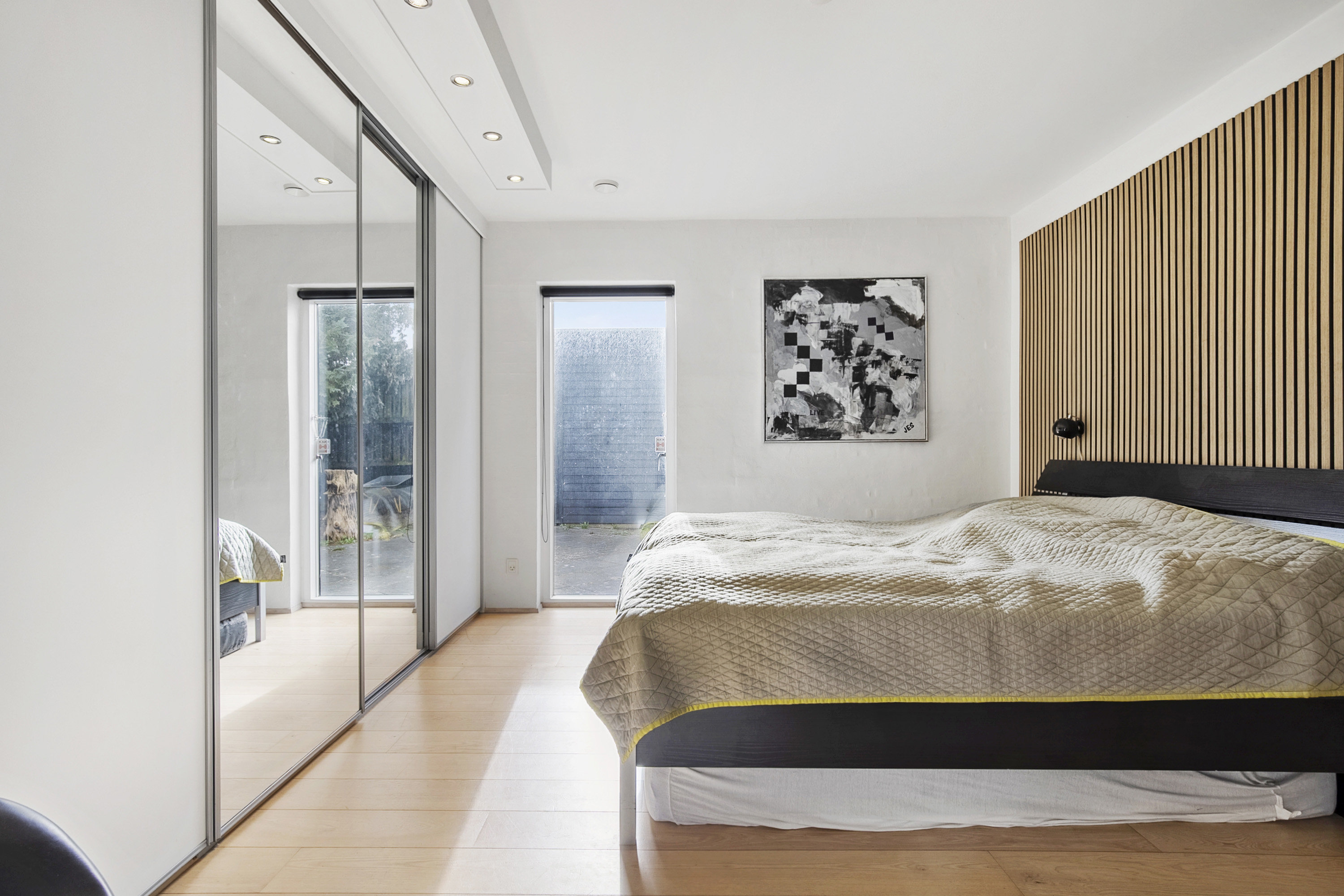 Fremhævet soveværelse billede i fuldskærmstilstand. Billede af Rosenvænget 88, 8362 Hørning