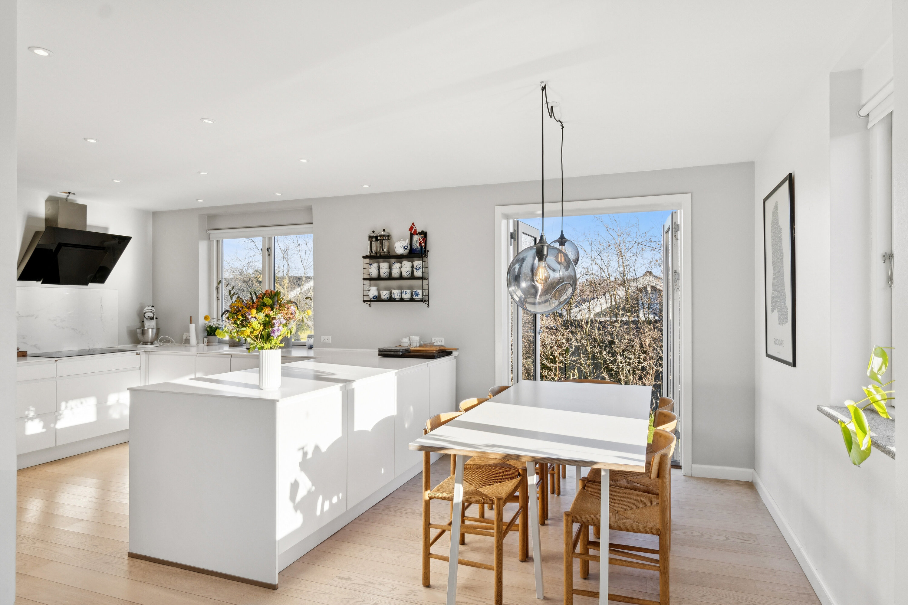 Fremhævet spisestue billede i fuldskærmstilstand. Billede af Nørregårdsvej 132, 2610 Rødovre