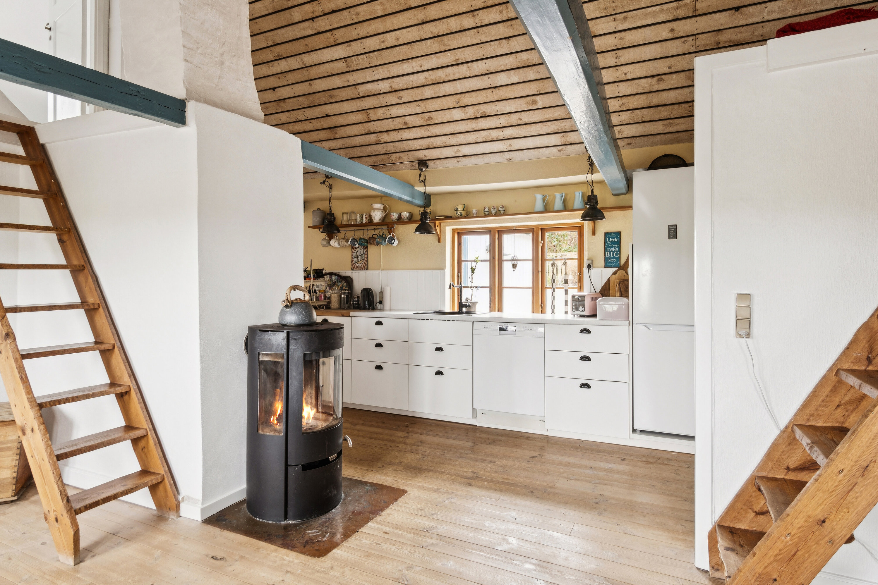 Fremhævet køkken billede i fuldskærmstilstand. Billede af Nyrupvej 139, 4400 Kalundborg