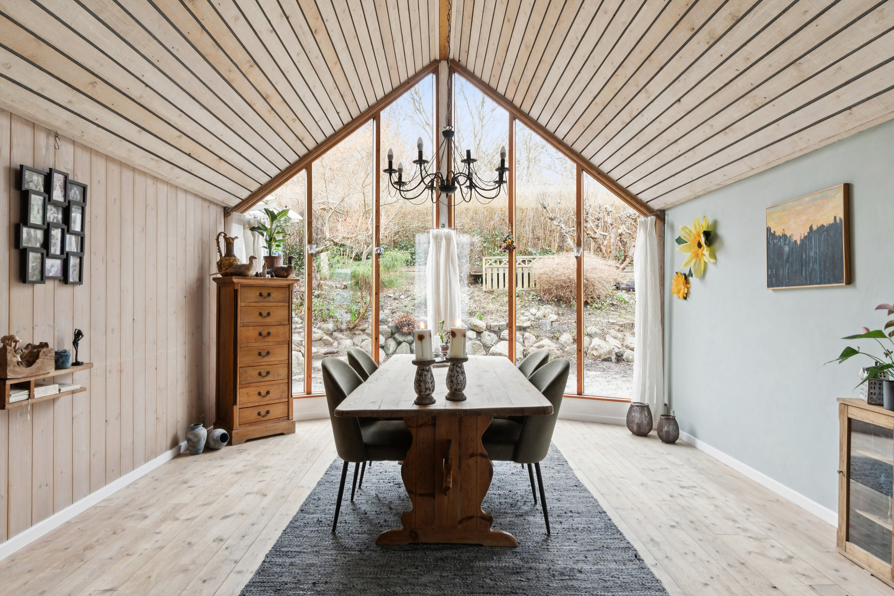 Fremhævet spisestue billede i fuldskærmstilstand. Billede af Nyrupvej 139, 4400 Kalundborg