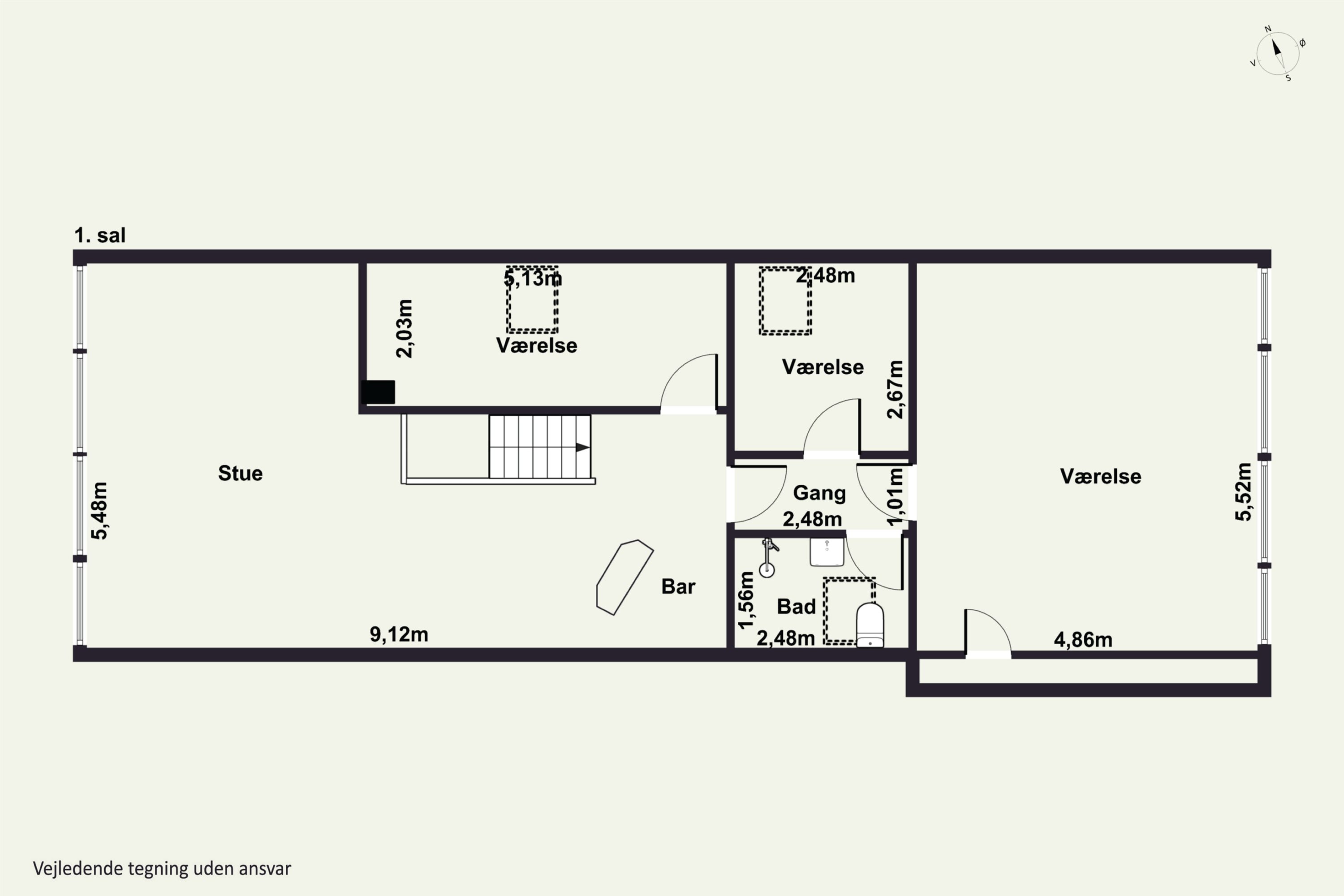 Plantegninger billede af Granvænget 16, 4550 Asnæs