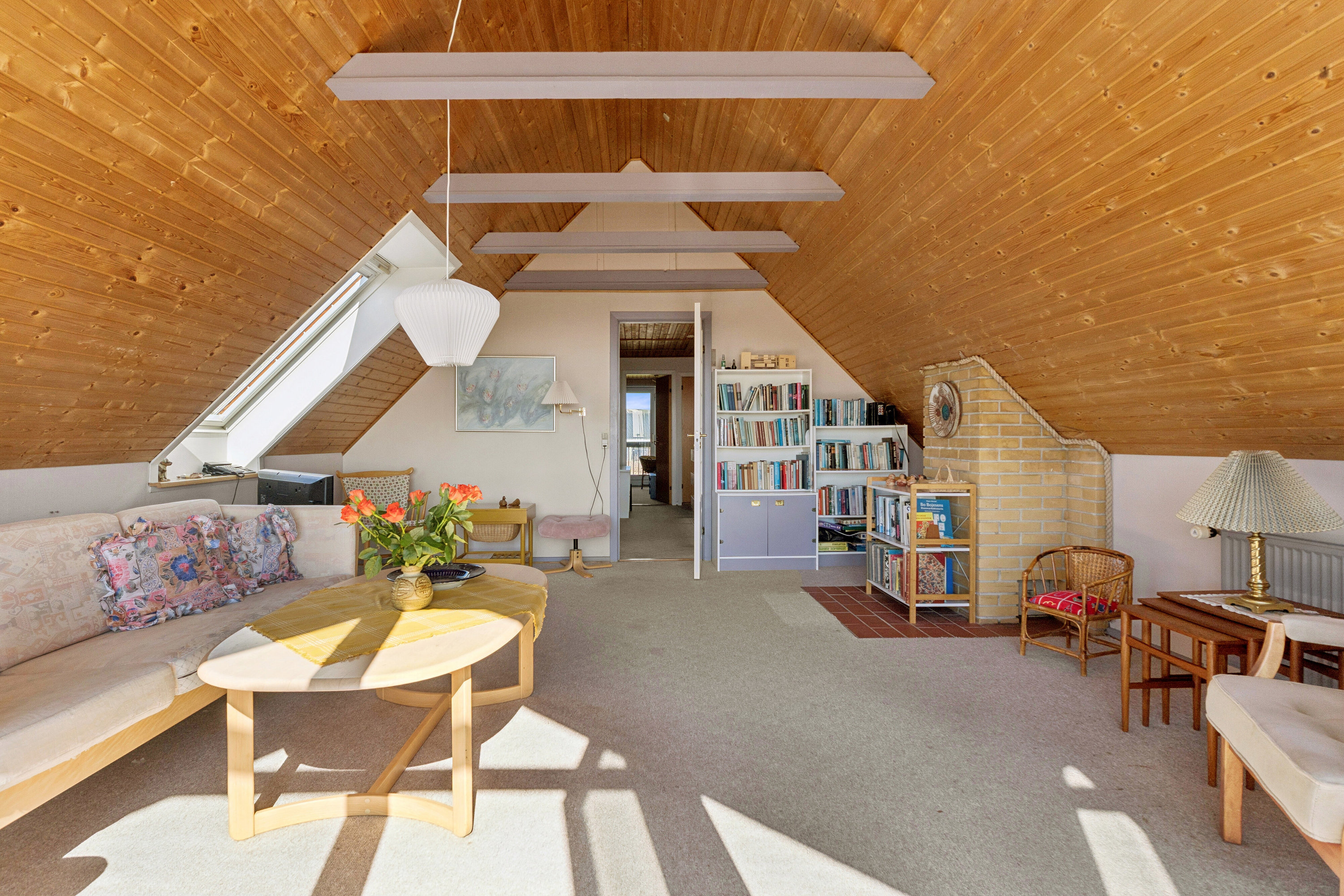 Fremhævet stue billede i fuldskærmstilstand. Billede af Bregnegårdsparken 5, 5700 Svendborg