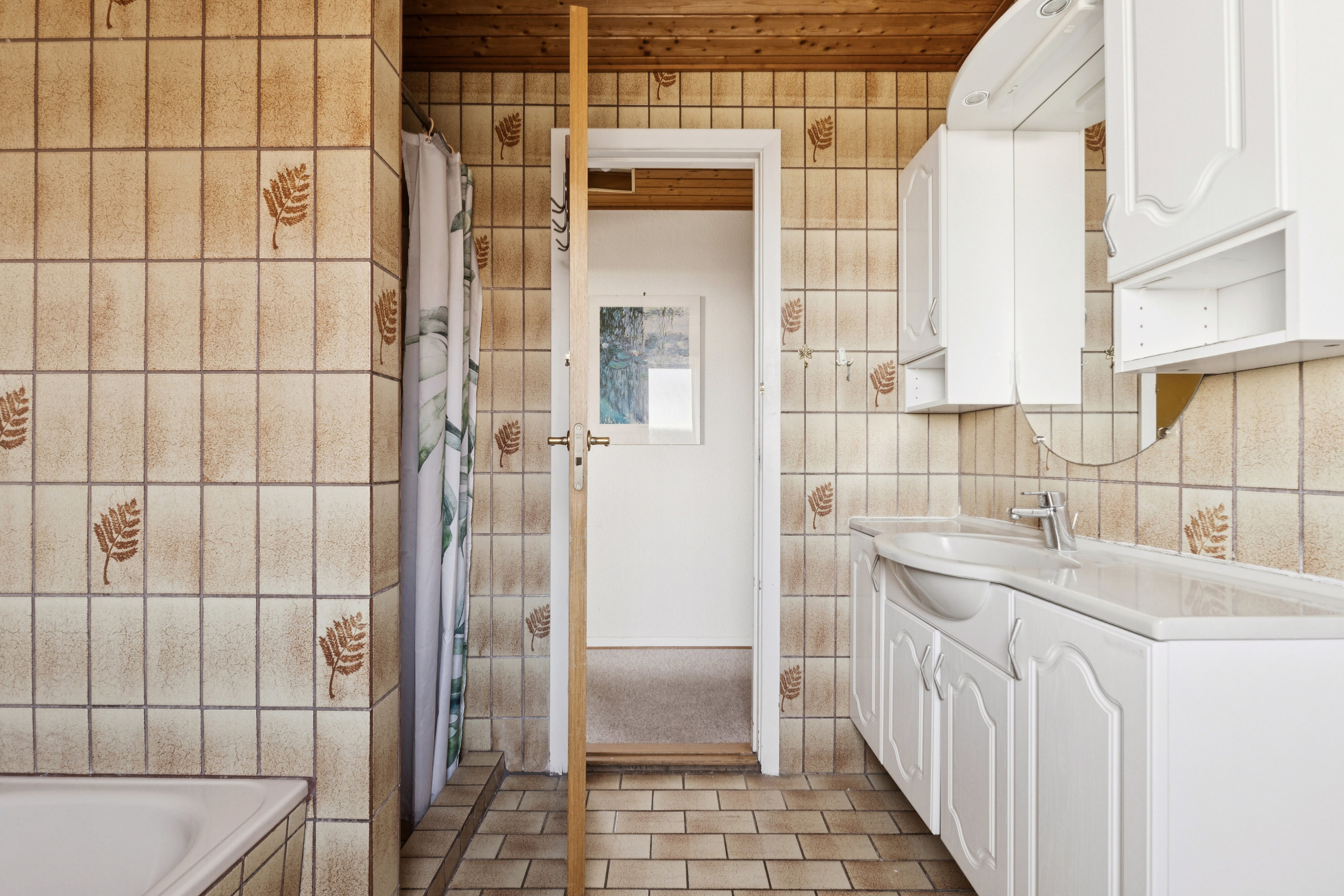 Fremhævet badeværelse billede i fuldskærmstilstand. Billede af Bregnegårdsparken 5, 5700 Svendborg