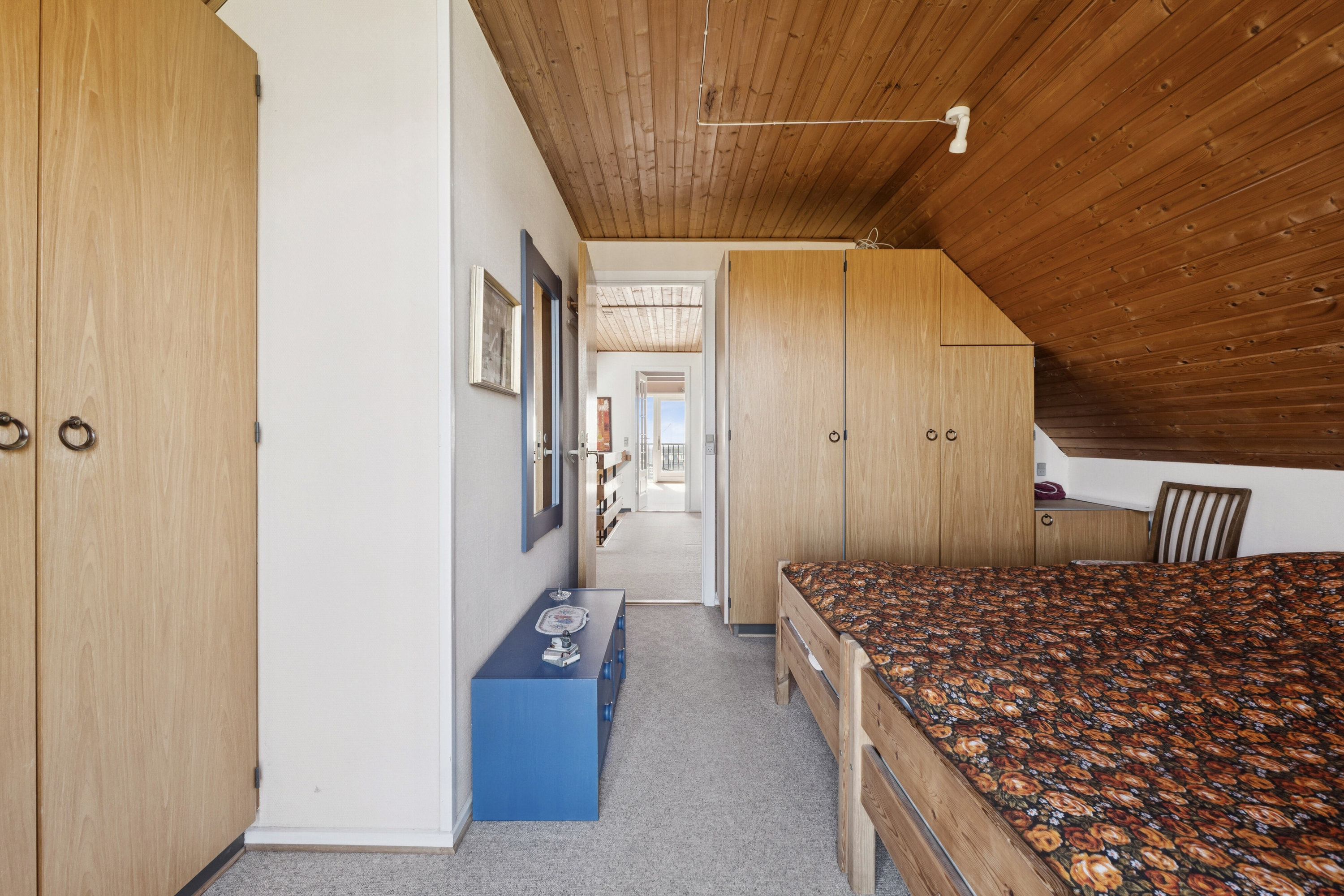 Fremhævet soveværelse billede i fuldskærmstilstand. Billede af Bregnegårdsparken 5, 5700 Svendborg